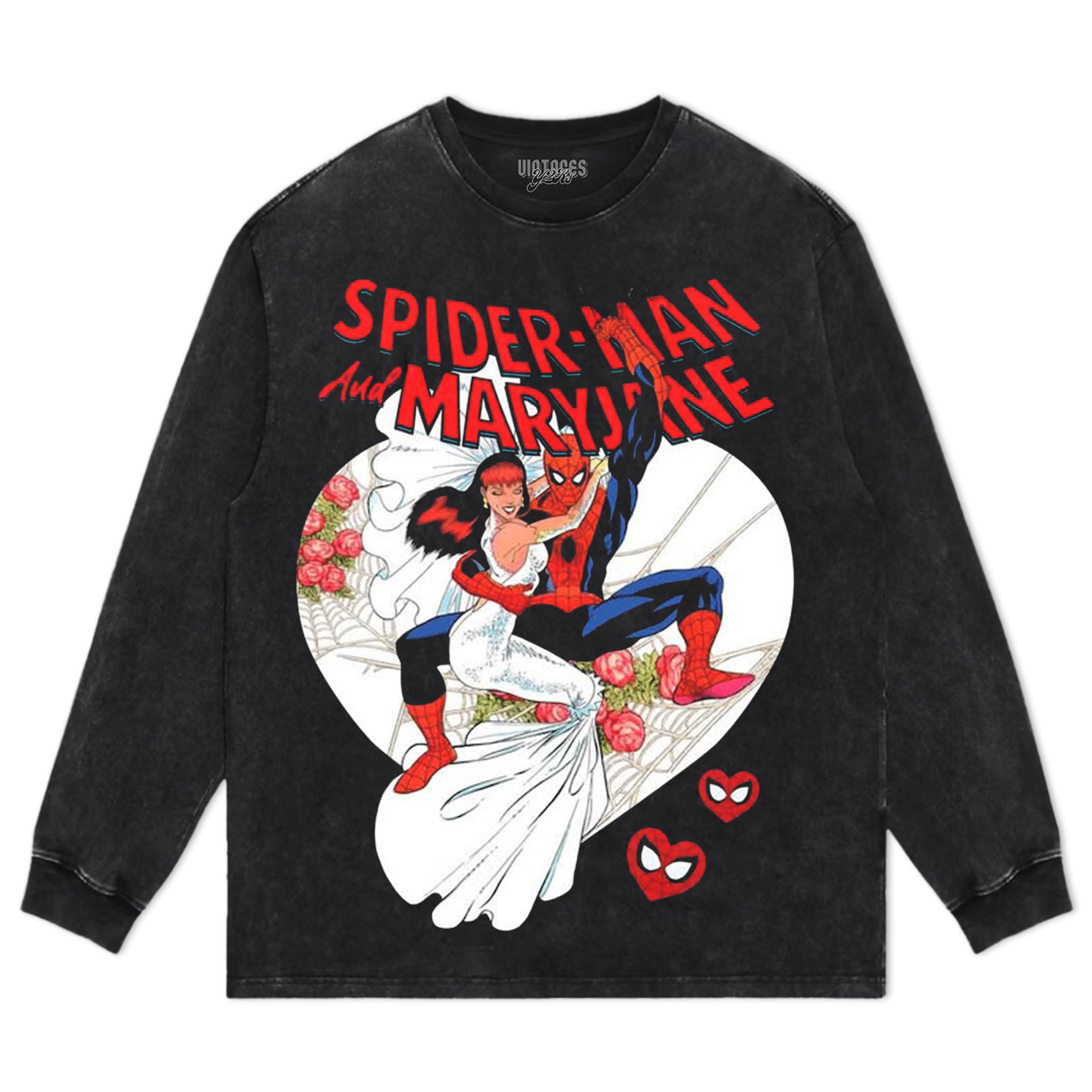 SPIDER-MAN AND MARY JANE WEDDING TEE & LS & HOODIE