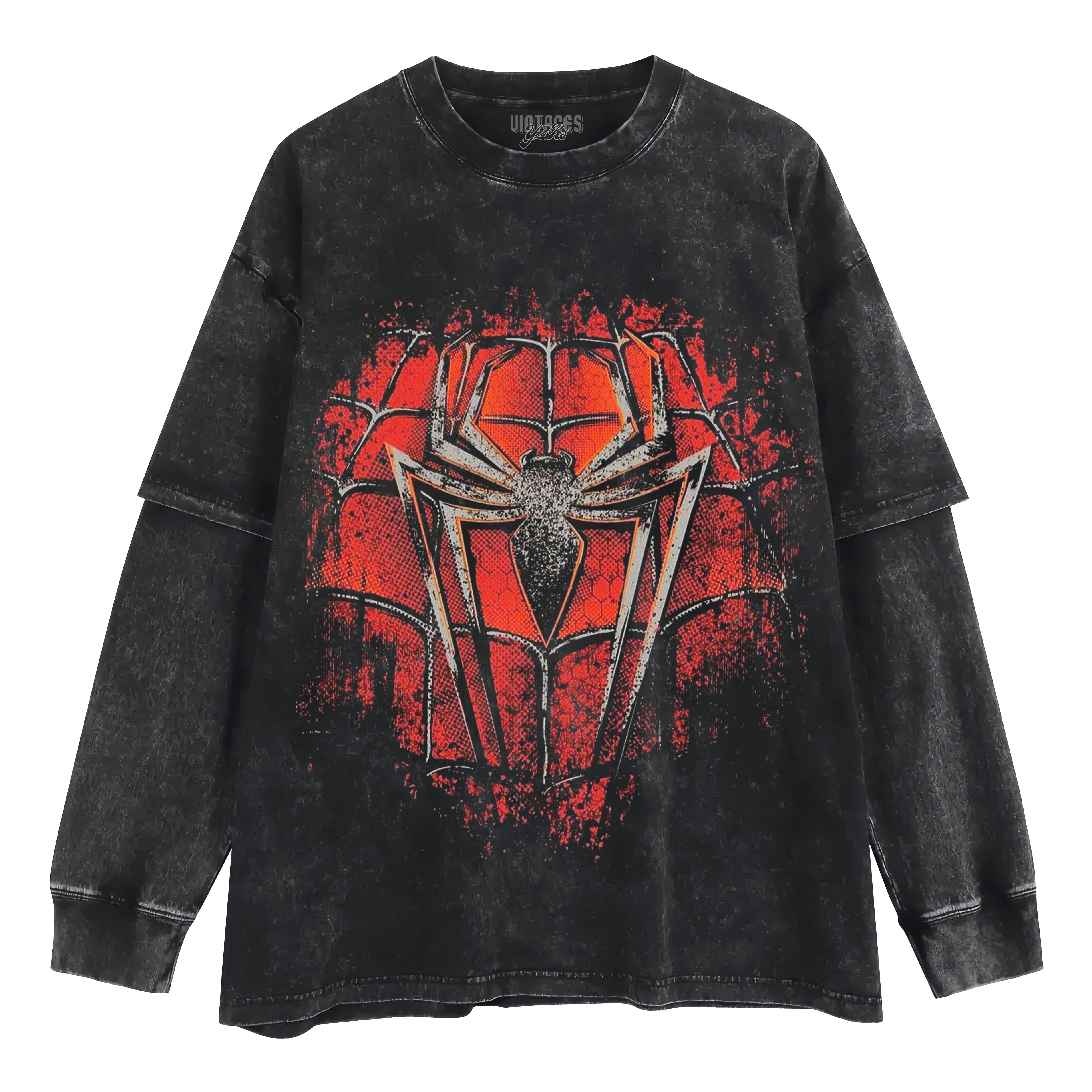 SPIDER-MAN COS LAYERED LONG SLEEVE