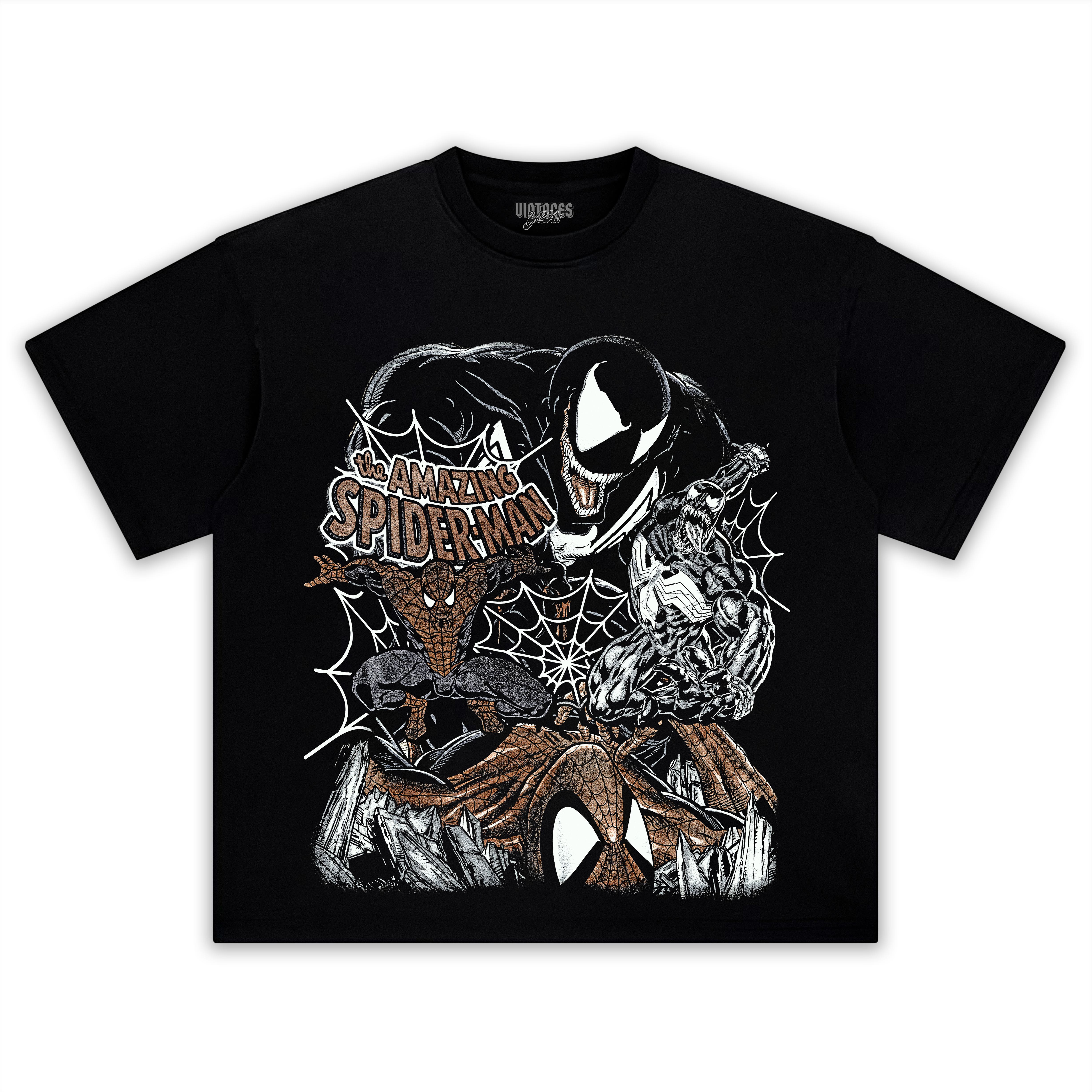 SPIDER-MAN & VENOM IS BACK VINTAGE TEE & LS & HOODIE