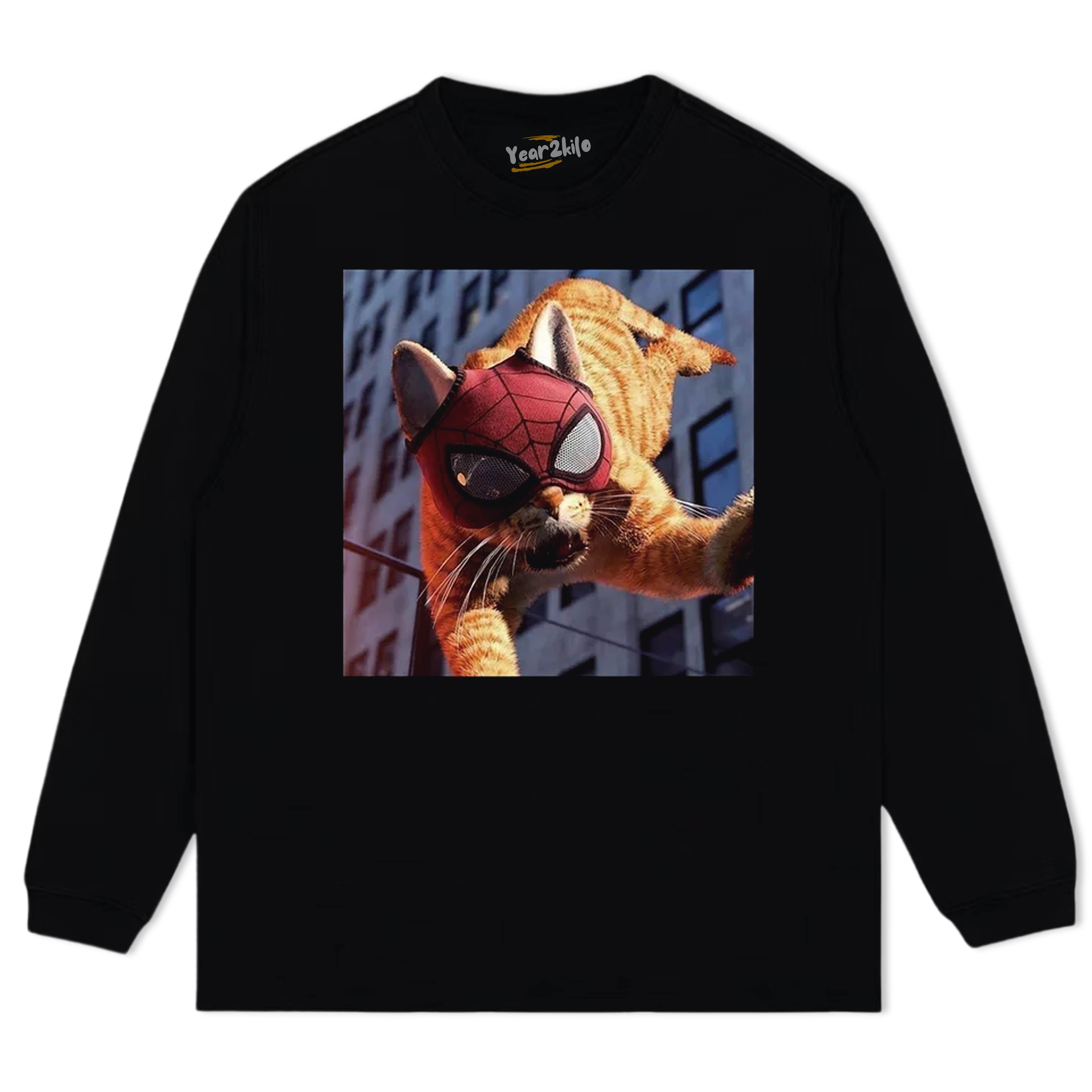 SPIDERCAT TEE & LS & HOODIE