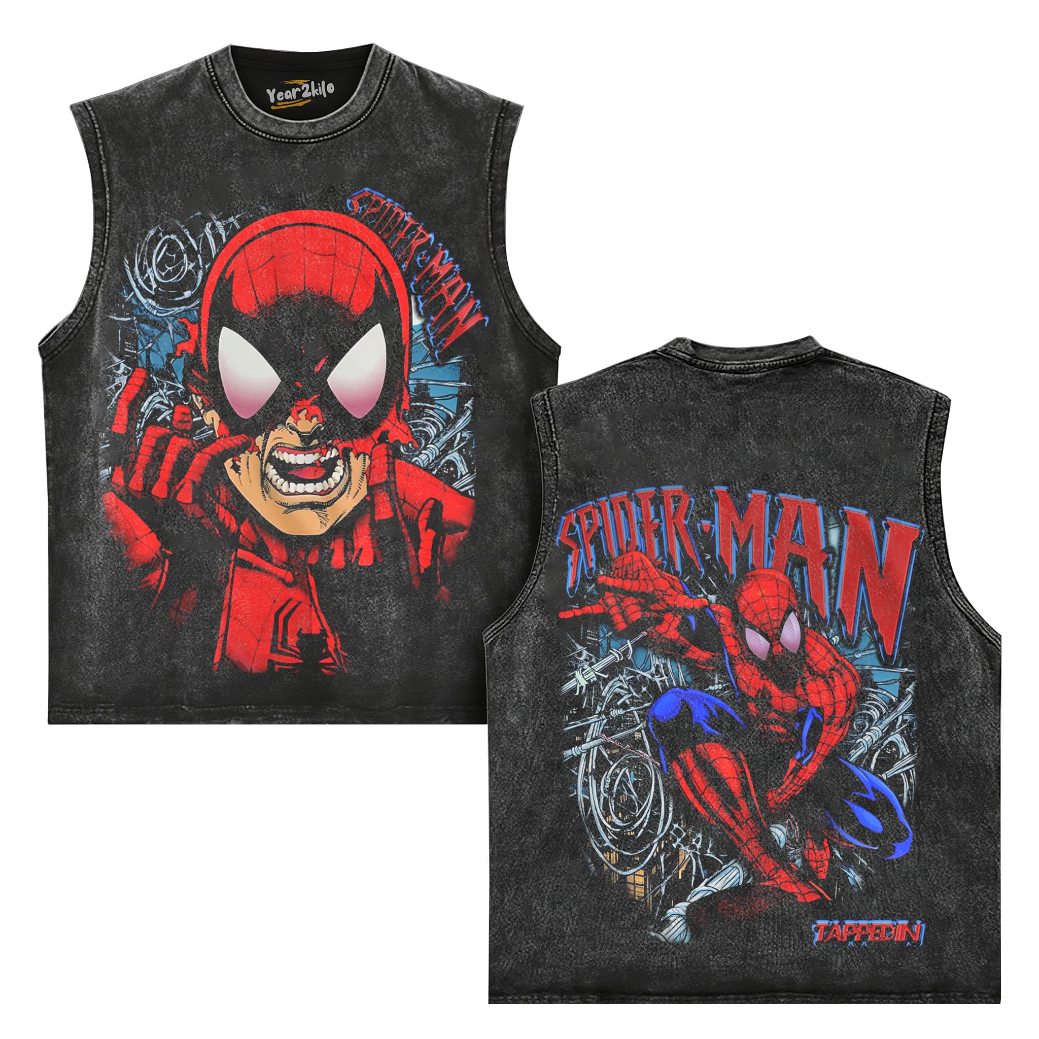 SPIDERMAN TANK TOP & TEE