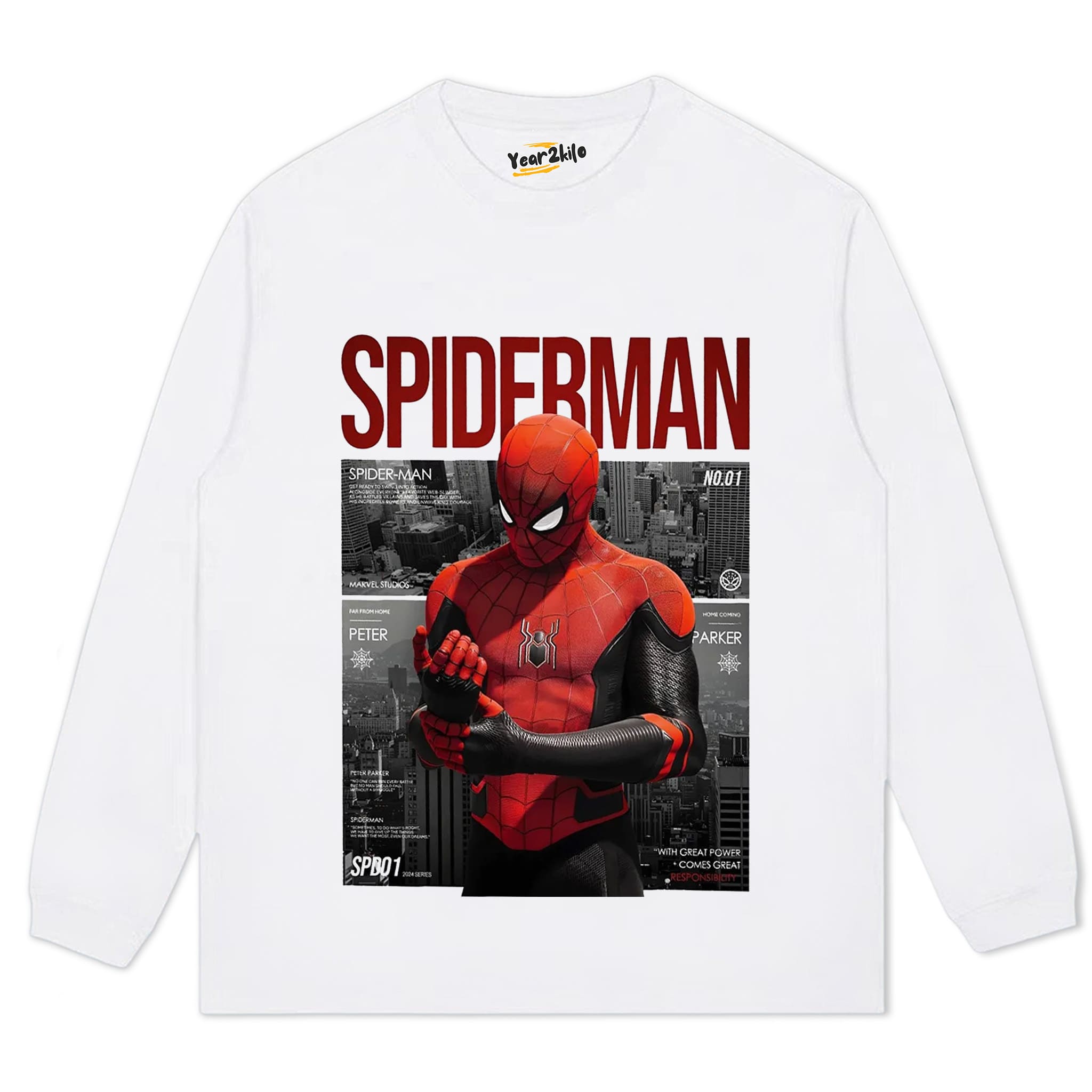 SPIDERMAN TANK TOP & TEE & LONG SLEEVE & LAYERED LS & HOODIE
