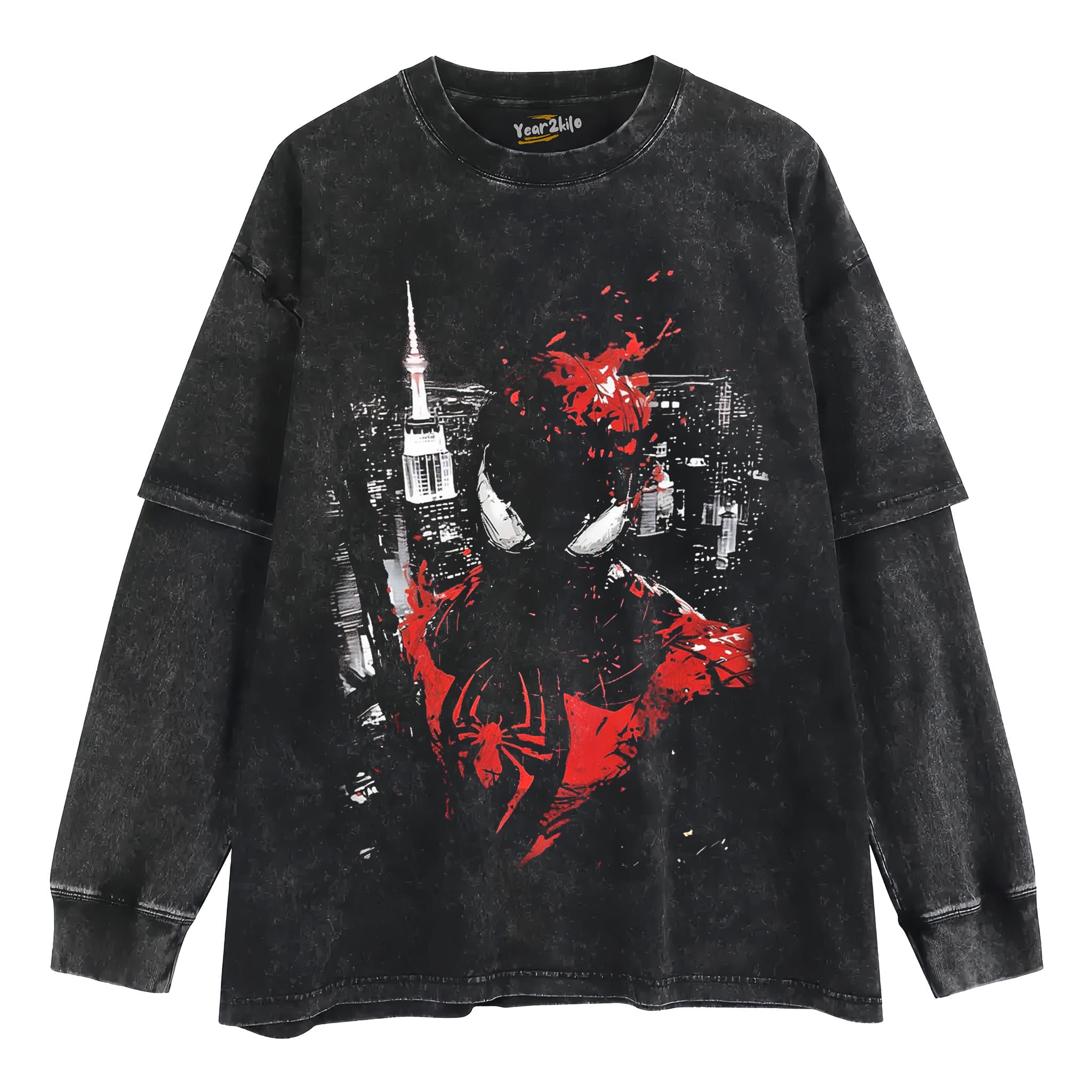 SPIDERMAN V5 TANK TOP & TEE & LONG SLEEVE & LAYERED LS & HOODIE