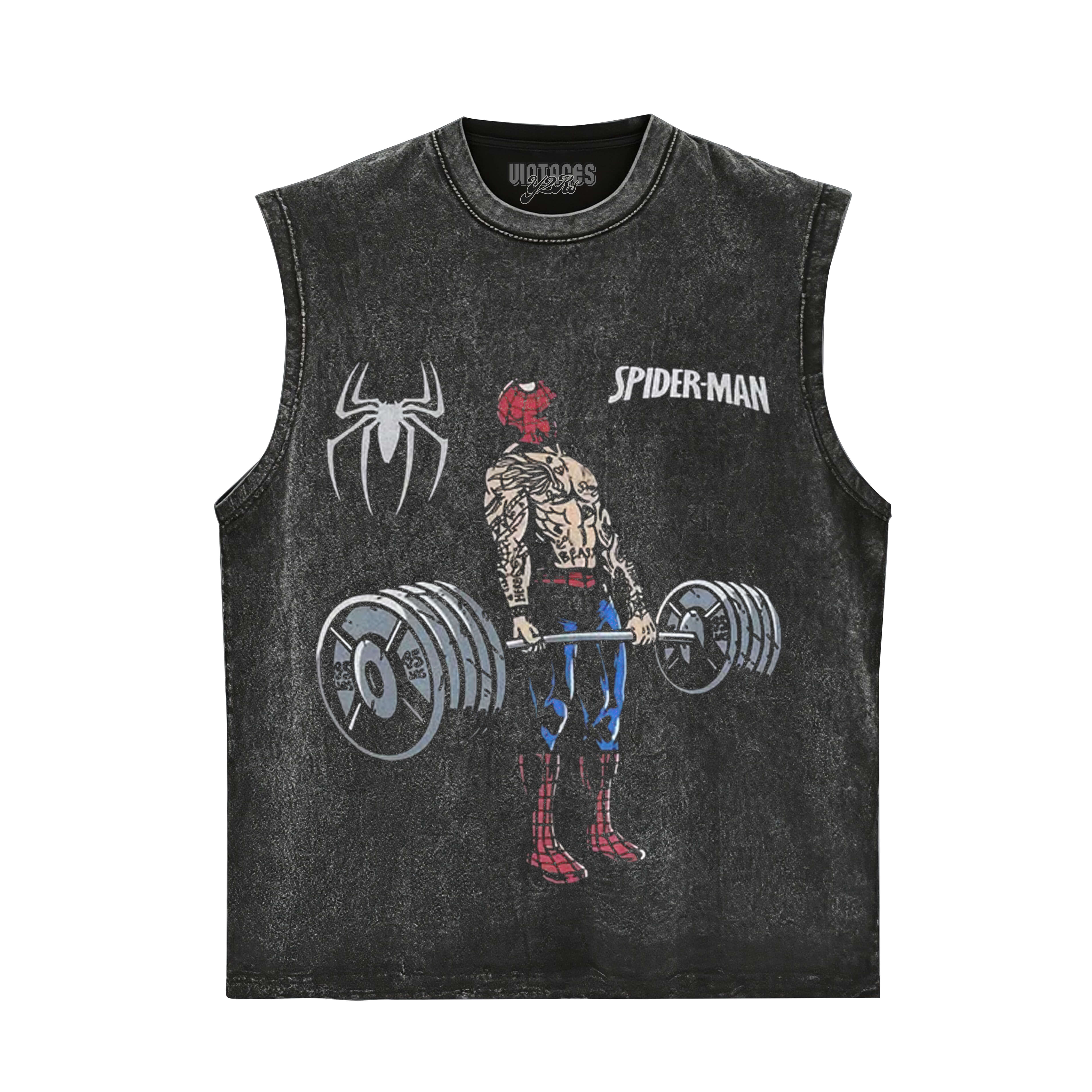 SPIDER MAN GYM-WORKOUT TANK TOP