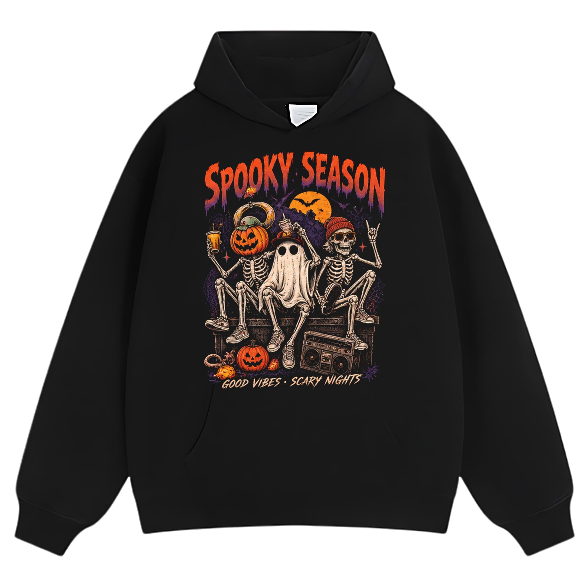 SPOOKY SEASON HALLOWEEN TANK TOP & TEE & LONG SLEEVE & LAYERED LS & HOODIE