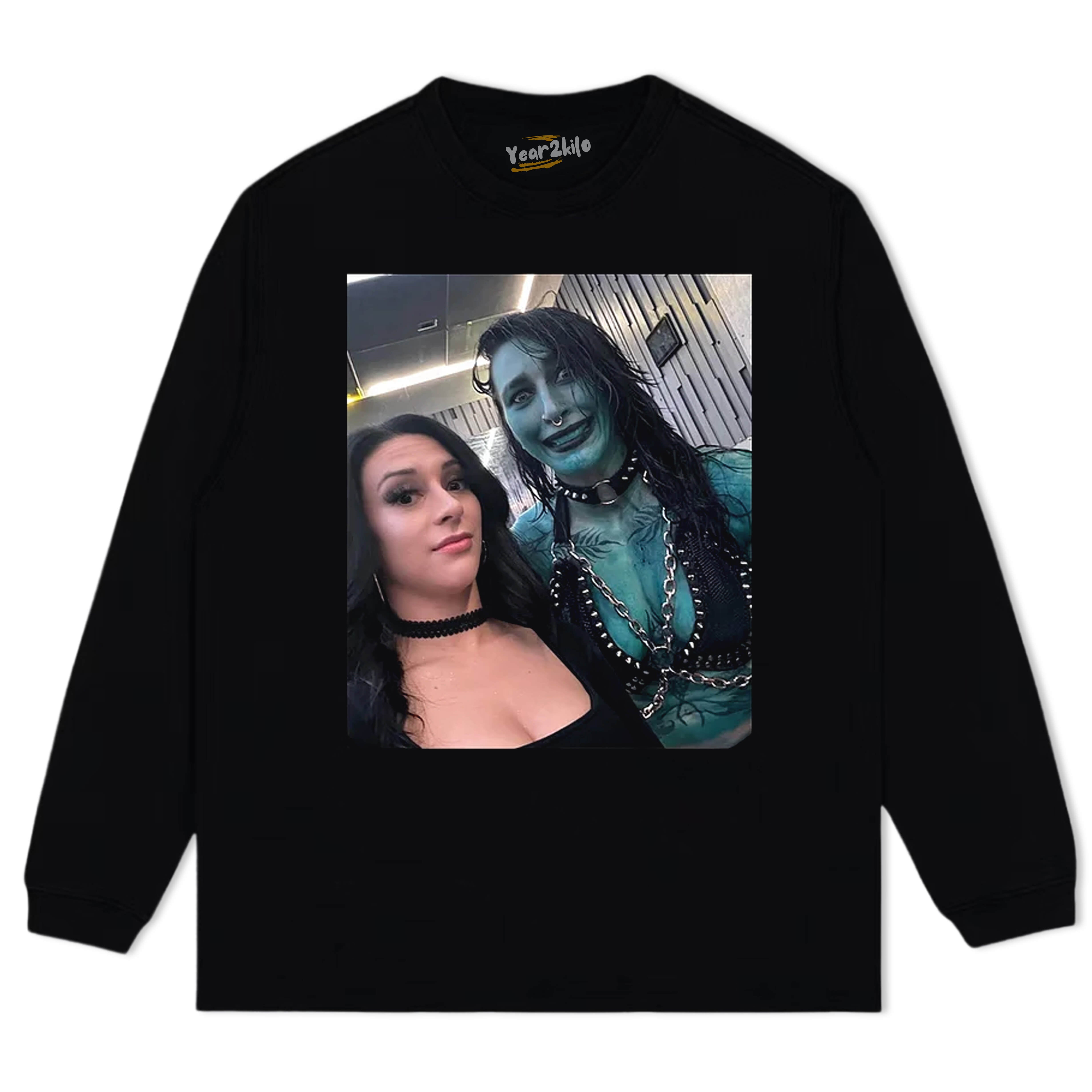 STEPHANIE VAQUER & RHEA RIPLEY TEE & LS & HOODIE