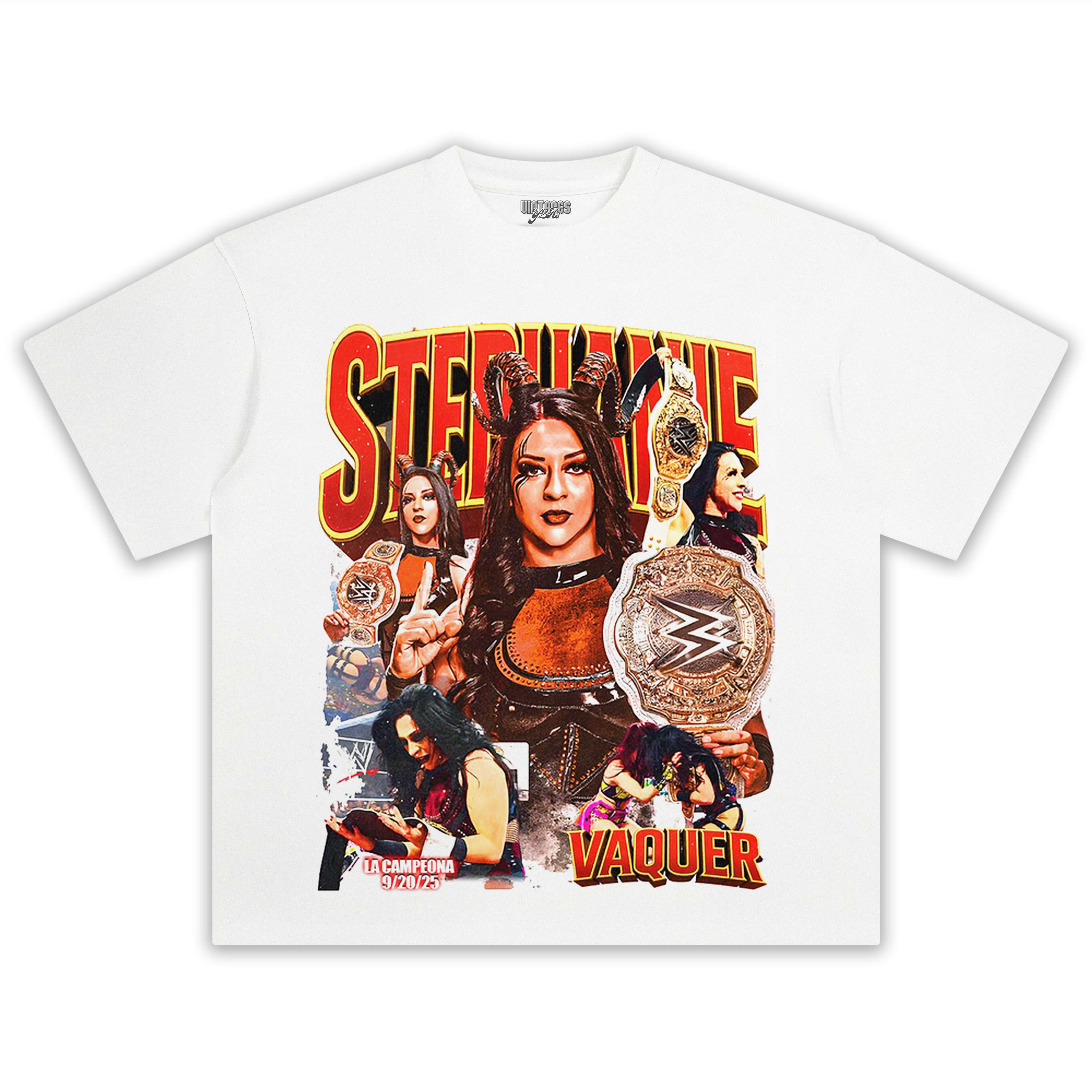 STEPHANIE VAQUER & WOMEN'S WORLD CHAMPION TEE & LS & HOODIE