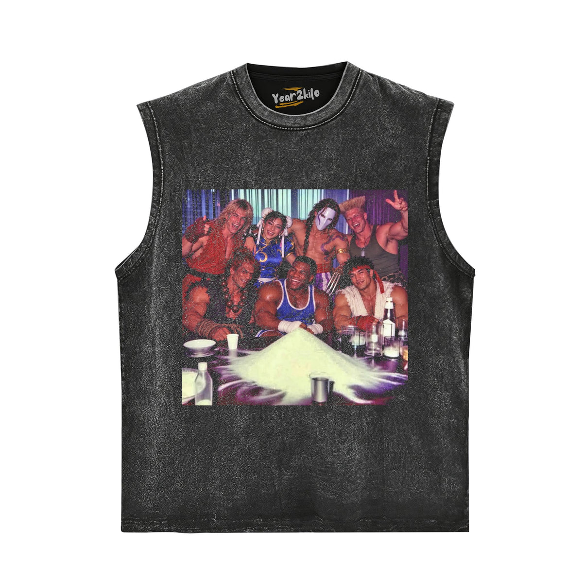 STREET FIGHTER - FUNNY MEME TANK TOP & TEE & LONG SLEEVE & LAYERED LS & HOODIE