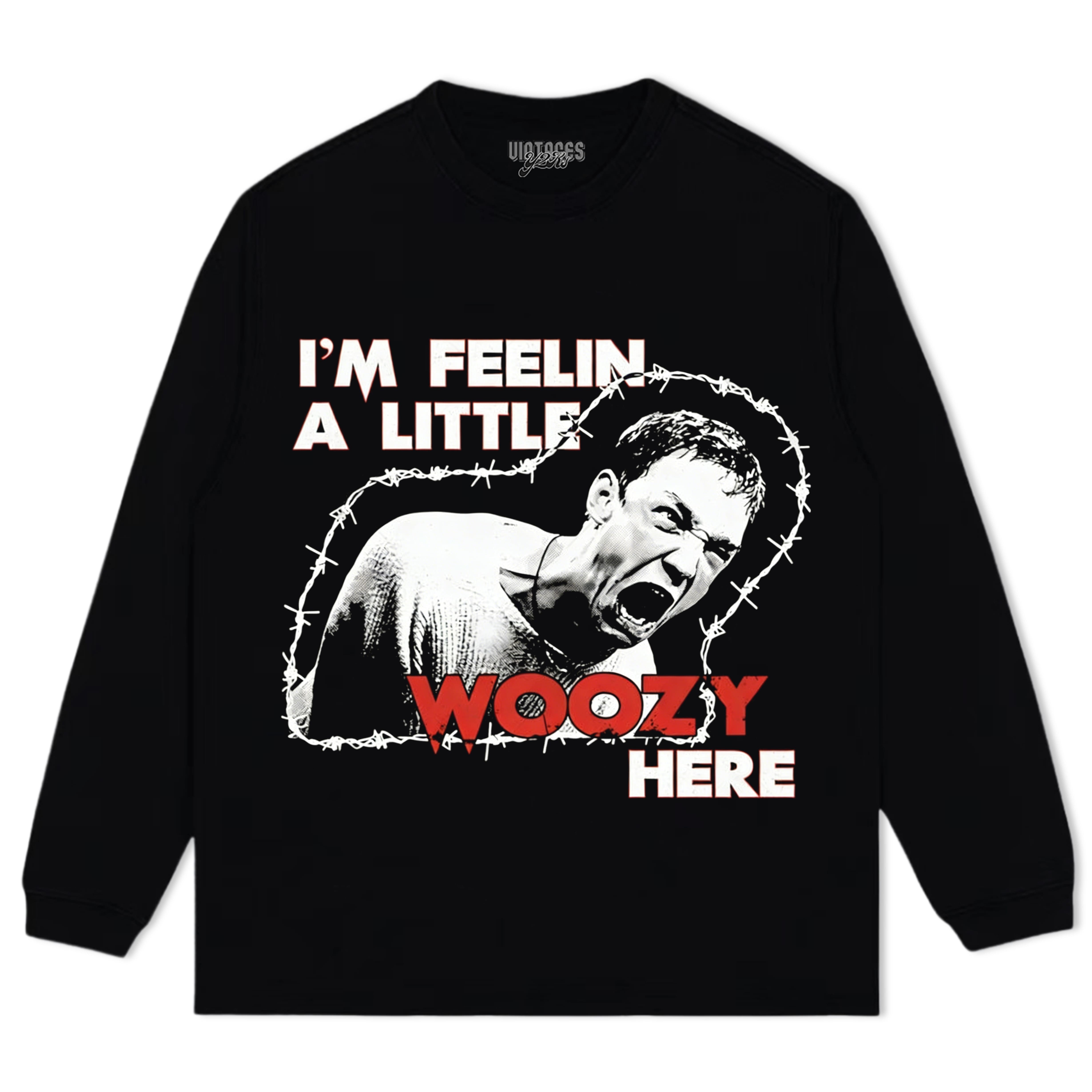 STU MACHER - I'M FEELIN A LITTLE WOOZY HERE - MATTHEW LILLARD TEE & LS & HOODIE