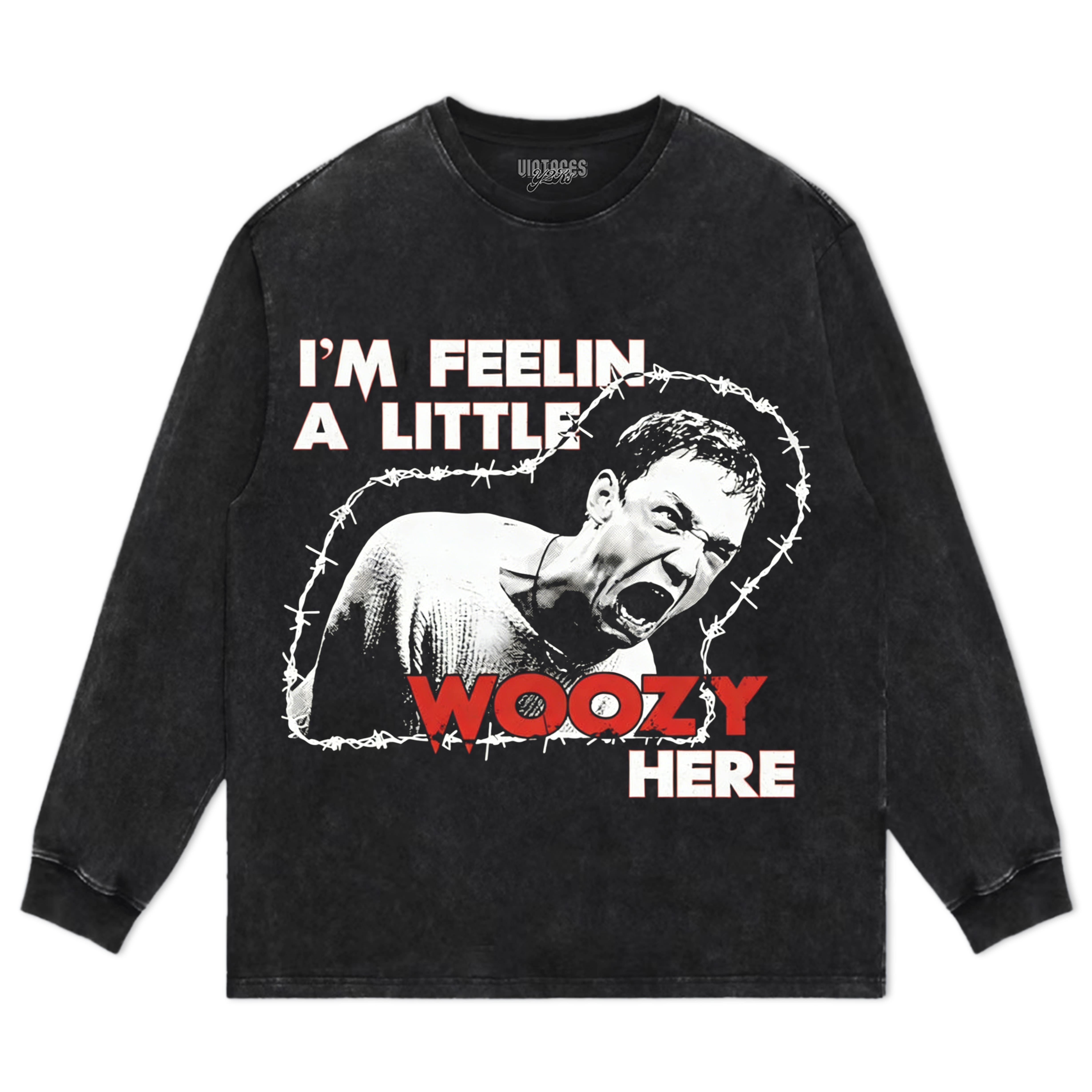 STU MACHER - I'M FEELIN A LITTLE WOOZY HERE - MATTHEW LILLARD TEE & LS & HOODIE