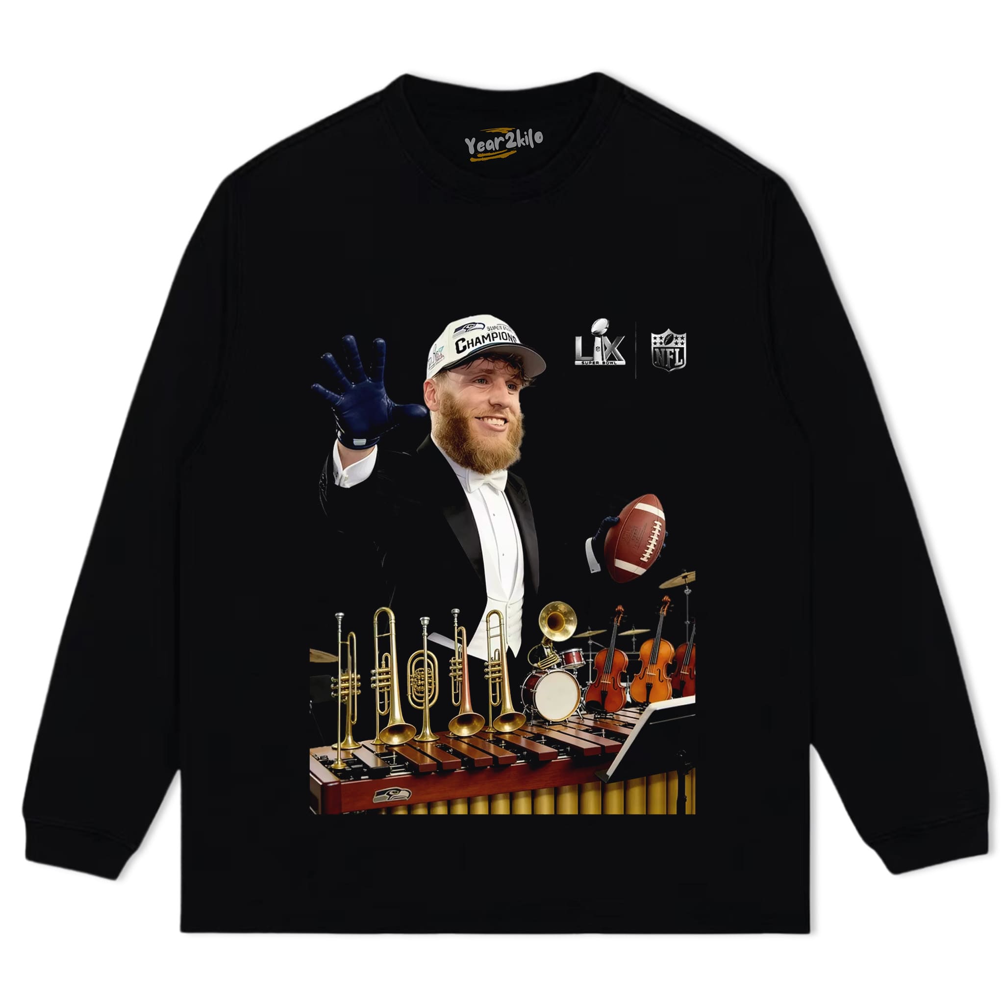 SUPER BOWL CHAMPION ORCHESTRA TANK TOP & TEE & LONG SLEEVE & LAYERED LS & HOODIE
