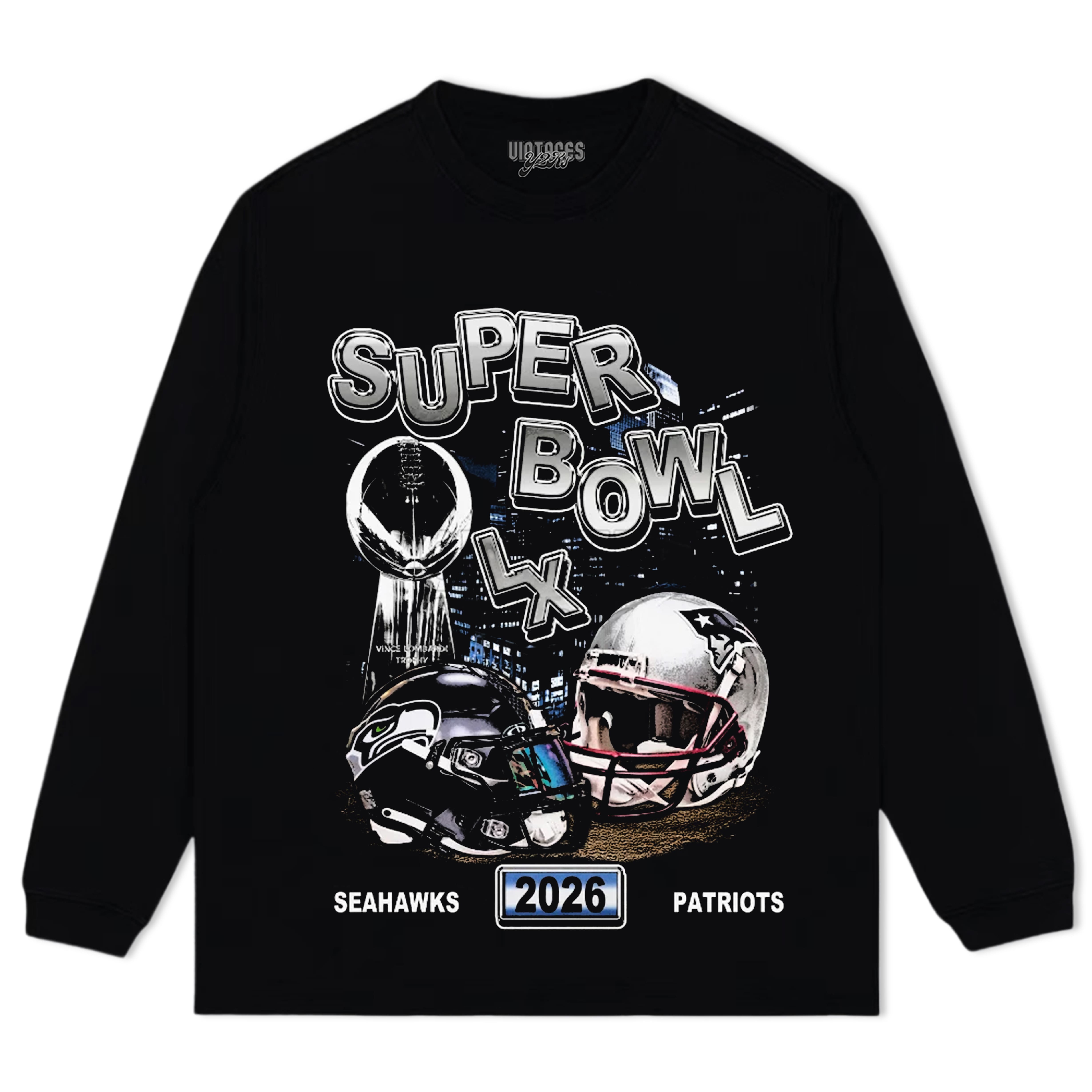 SUPER BOWL LX TEE & LS & HOODIE