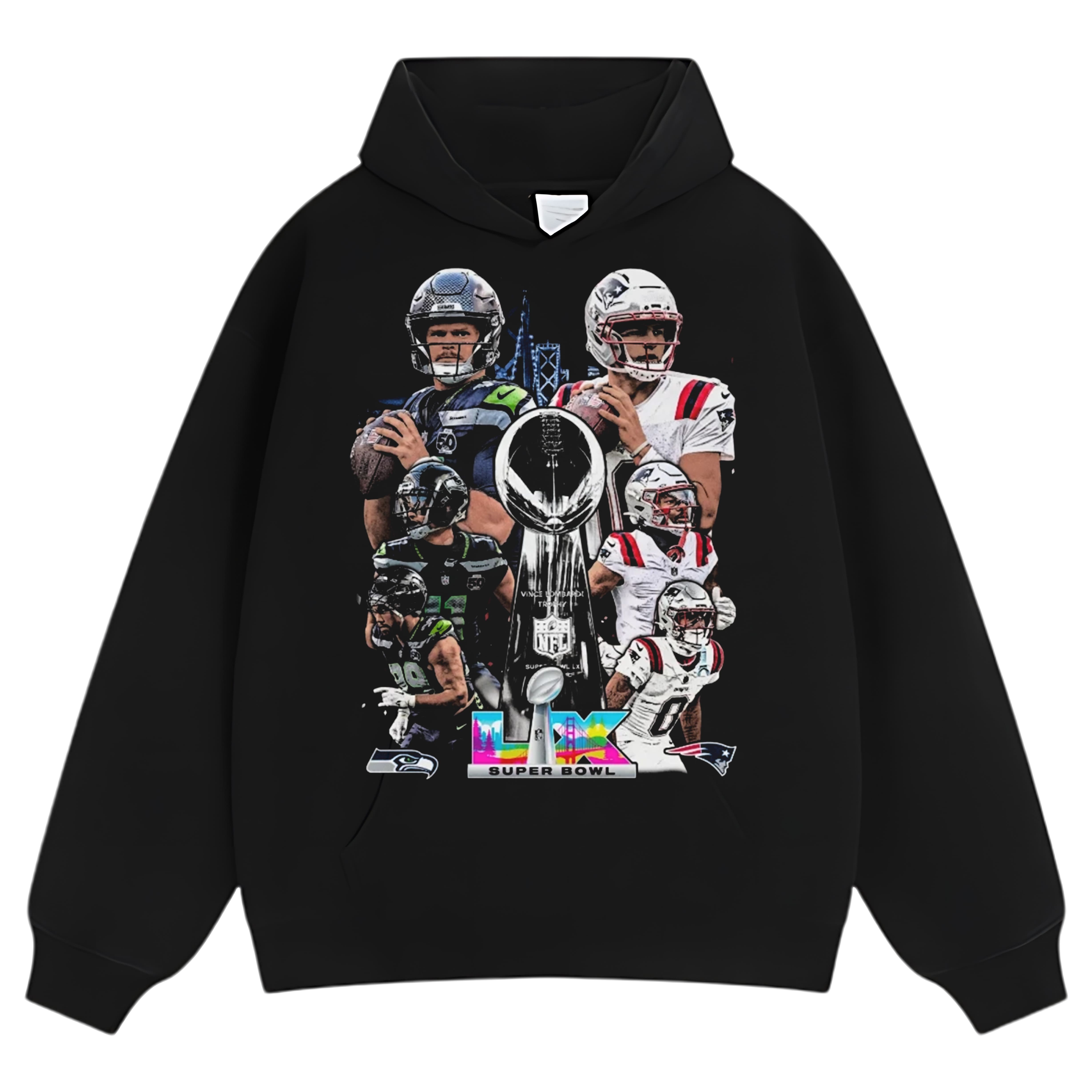 SUPER BOWL LX V2 TEE & LS & HOODIE