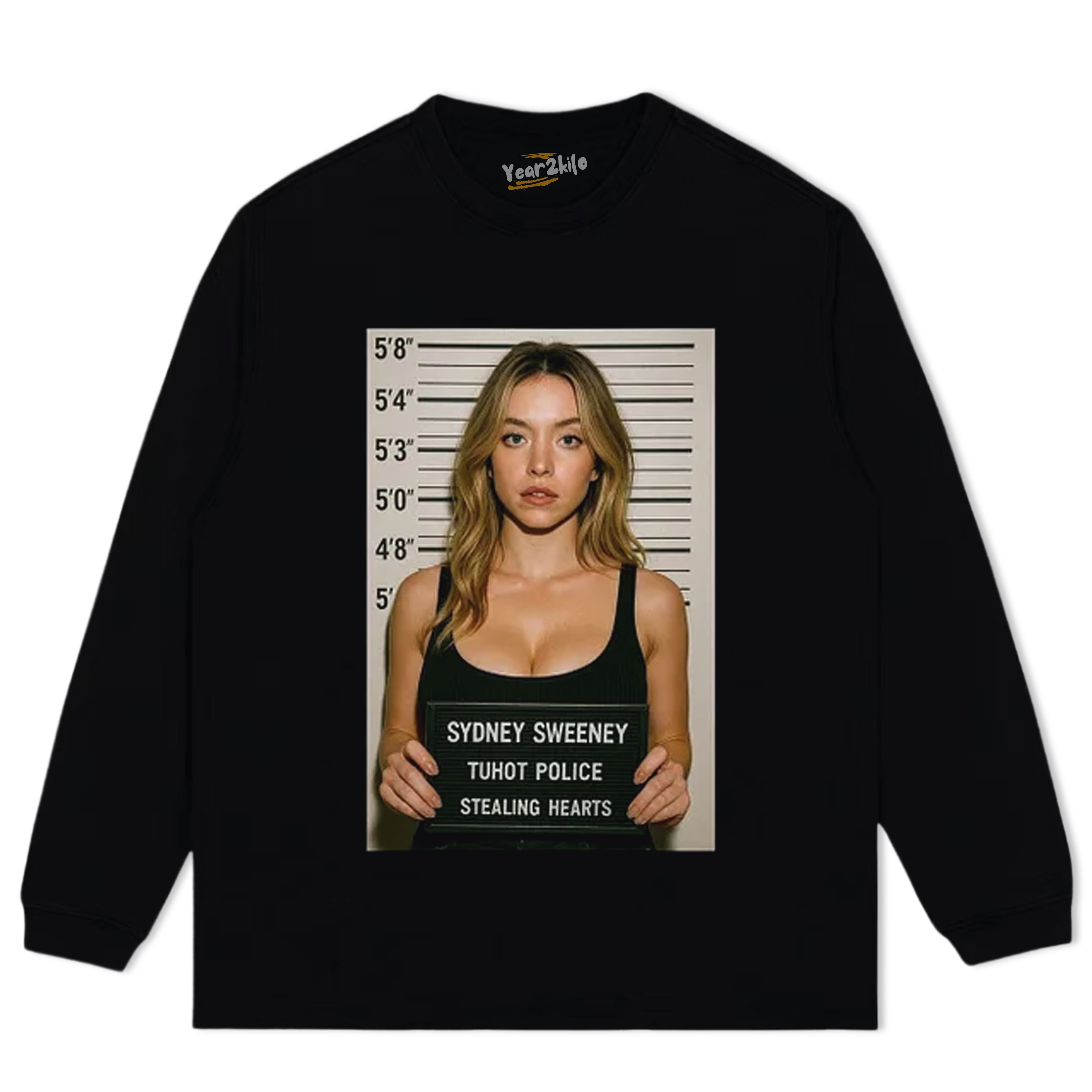 SYDNEY SWEENEY 2025 V4 TANK TOP & TEE & LONG SLEEVE & LAYERED LS & HOODIE