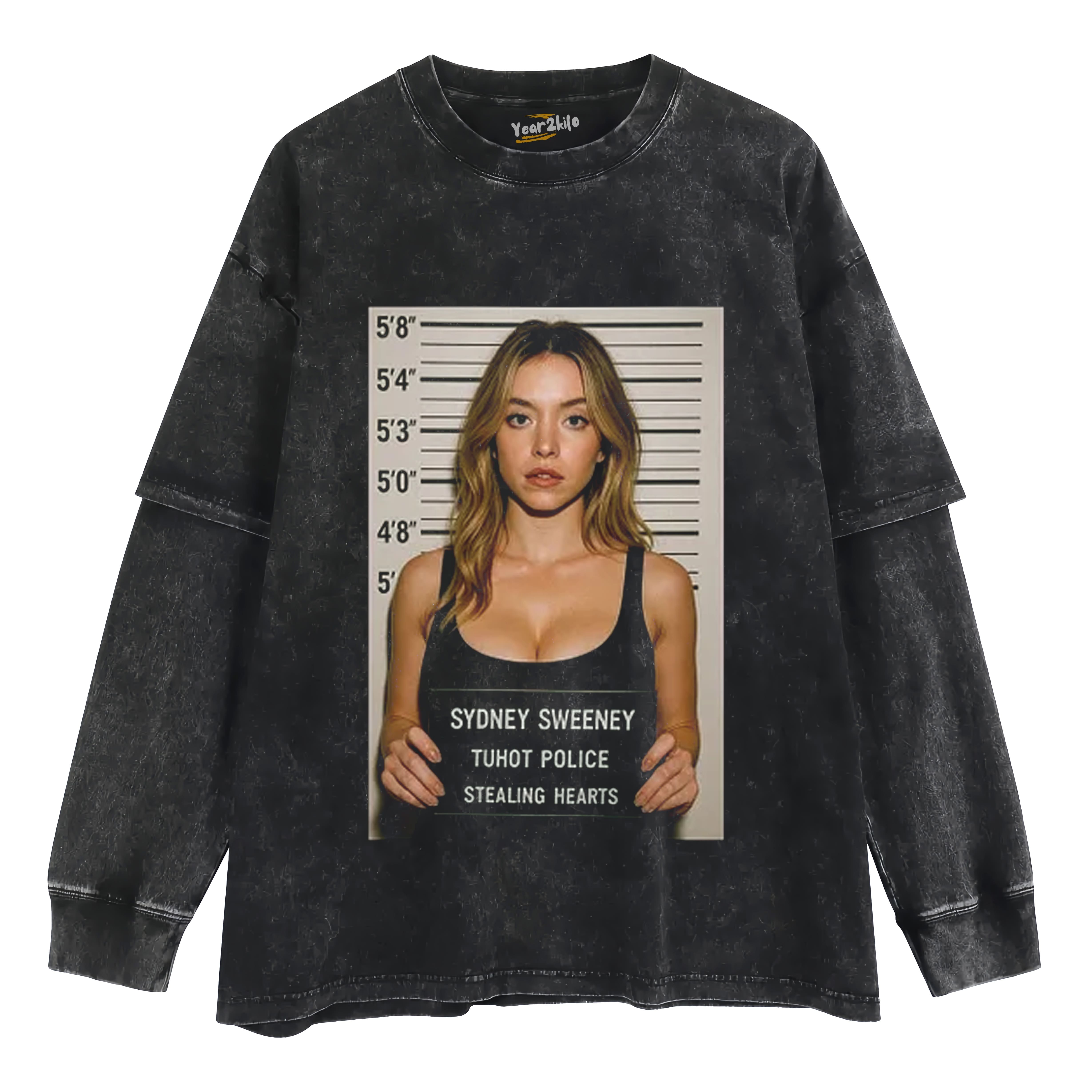 SYDNEY SWEENEY 2025 V4 TANK TOP & TEE & LONG SLEEVE & LAYERED LS & HOODIE