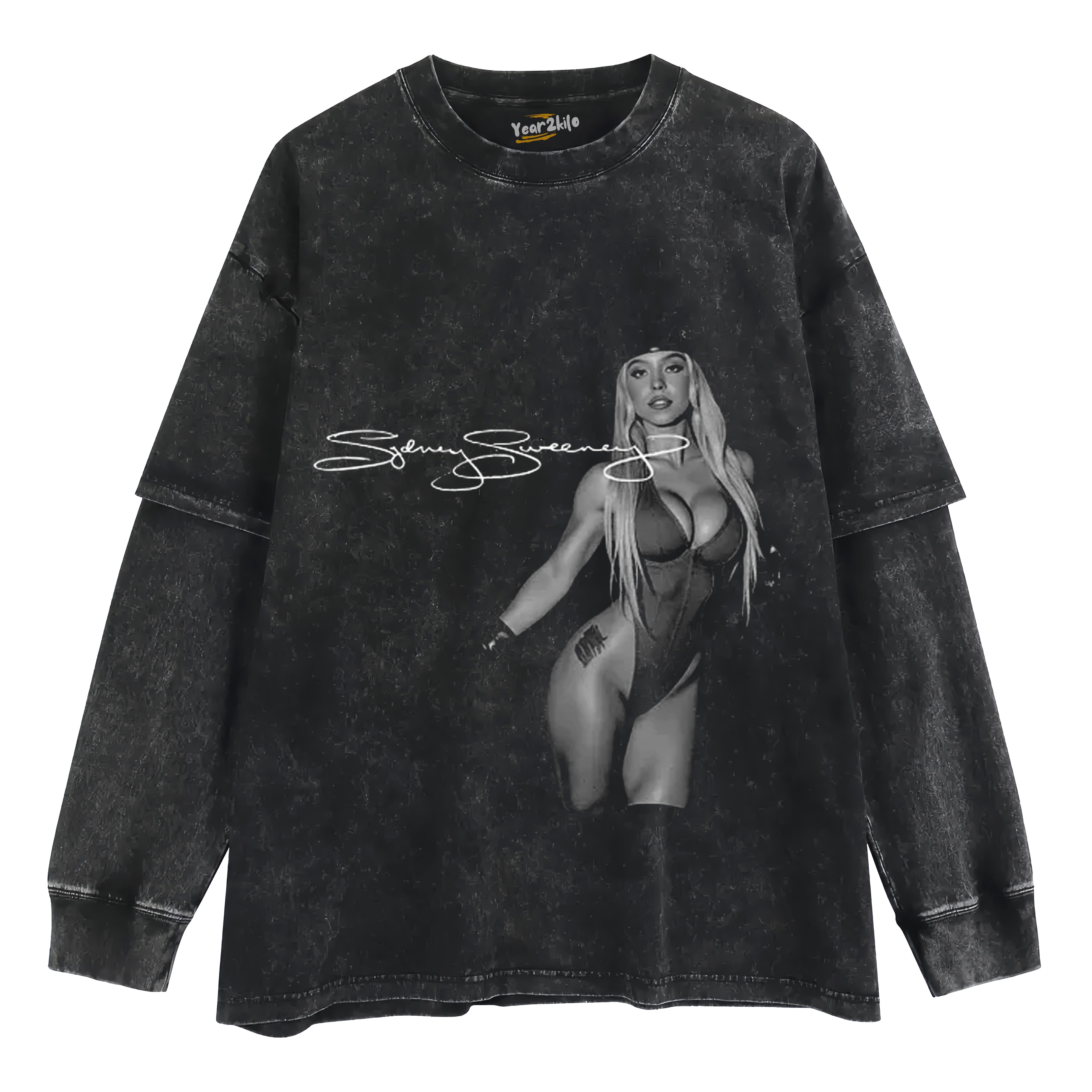SYDNEY SWEENEY COS TANK TOP & TEE & LONG SLEEVE & LAYERED LS & HOODIE