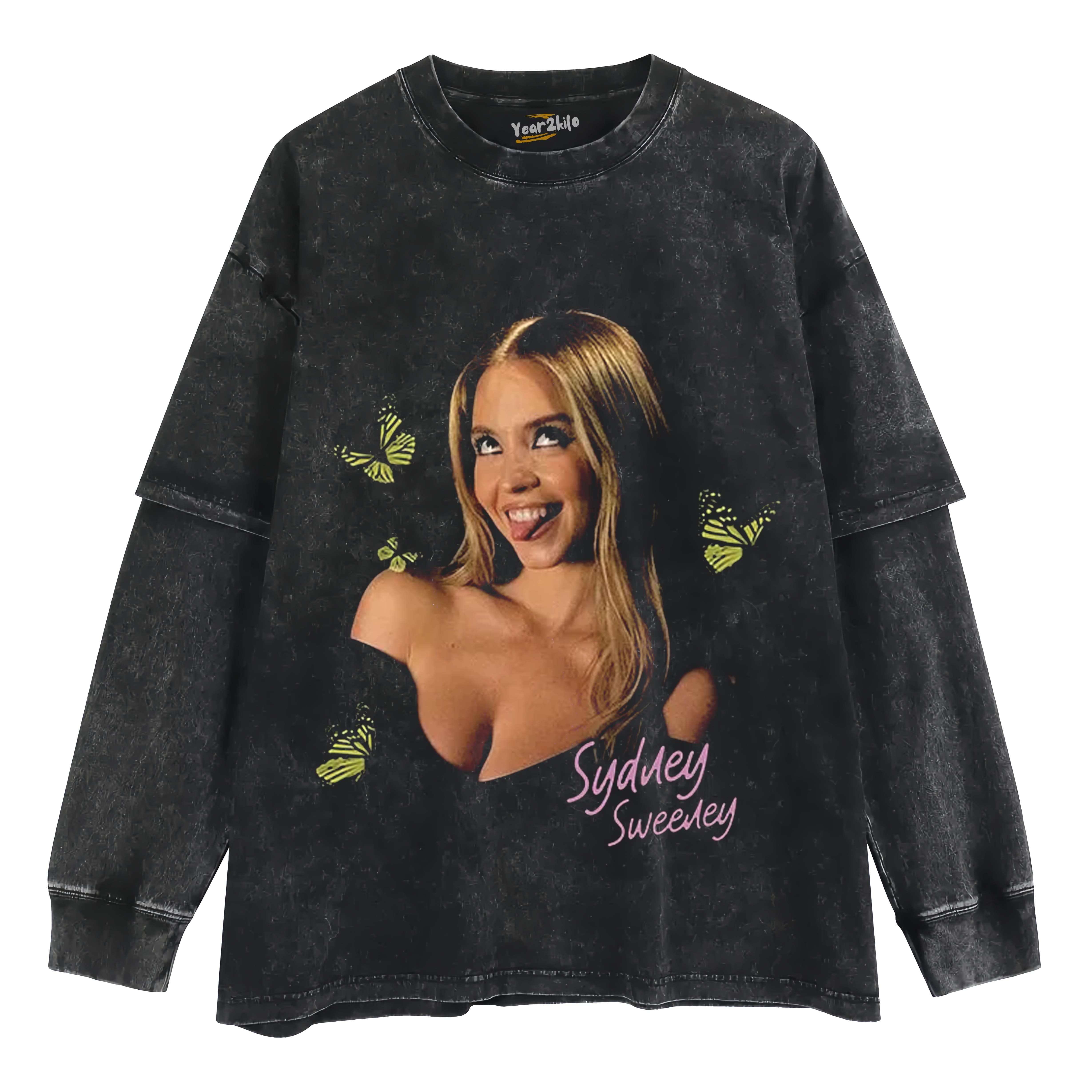 SYDNEY SWEENEY V2 TANK TOP & TEE & LONG SLEEVE & LAYERED LS & HOODIE
