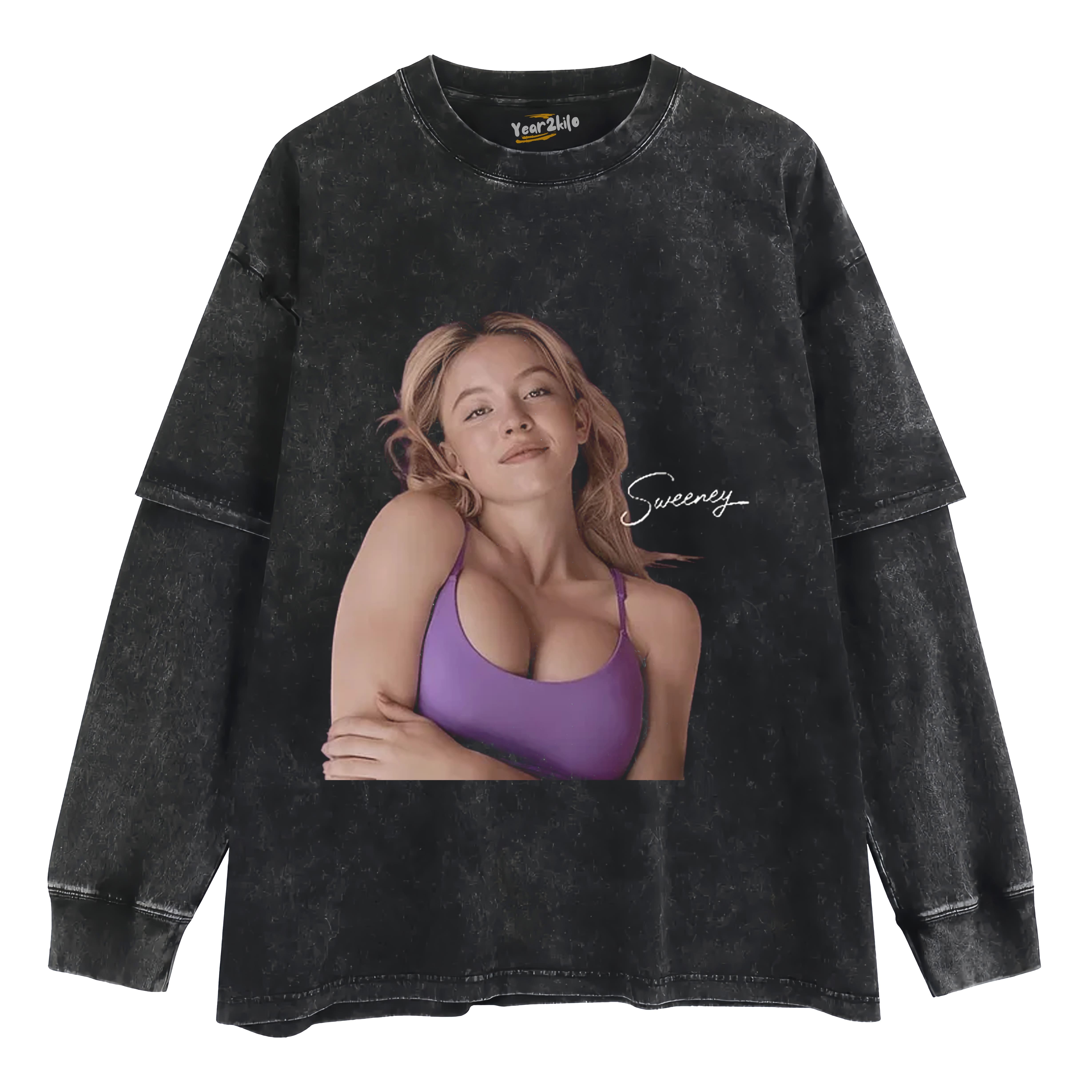SYDNEY SWEENEY V5 TANK TOP & TEE & LONG SLEEVE & LAYERED LS & HOODIE