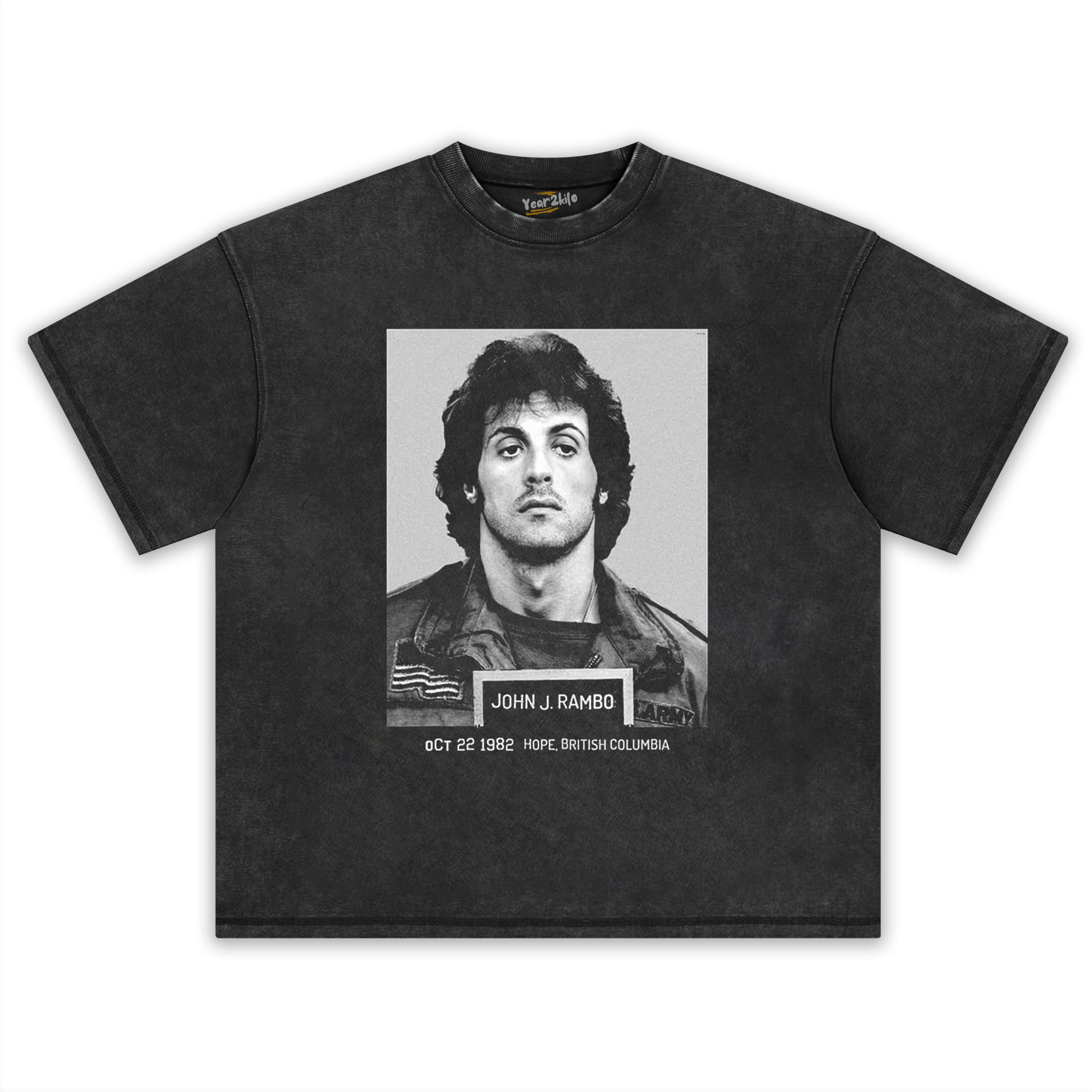 SYLVESTER STALLONE & FIRST BLOOD TEE & LS & HOODIE