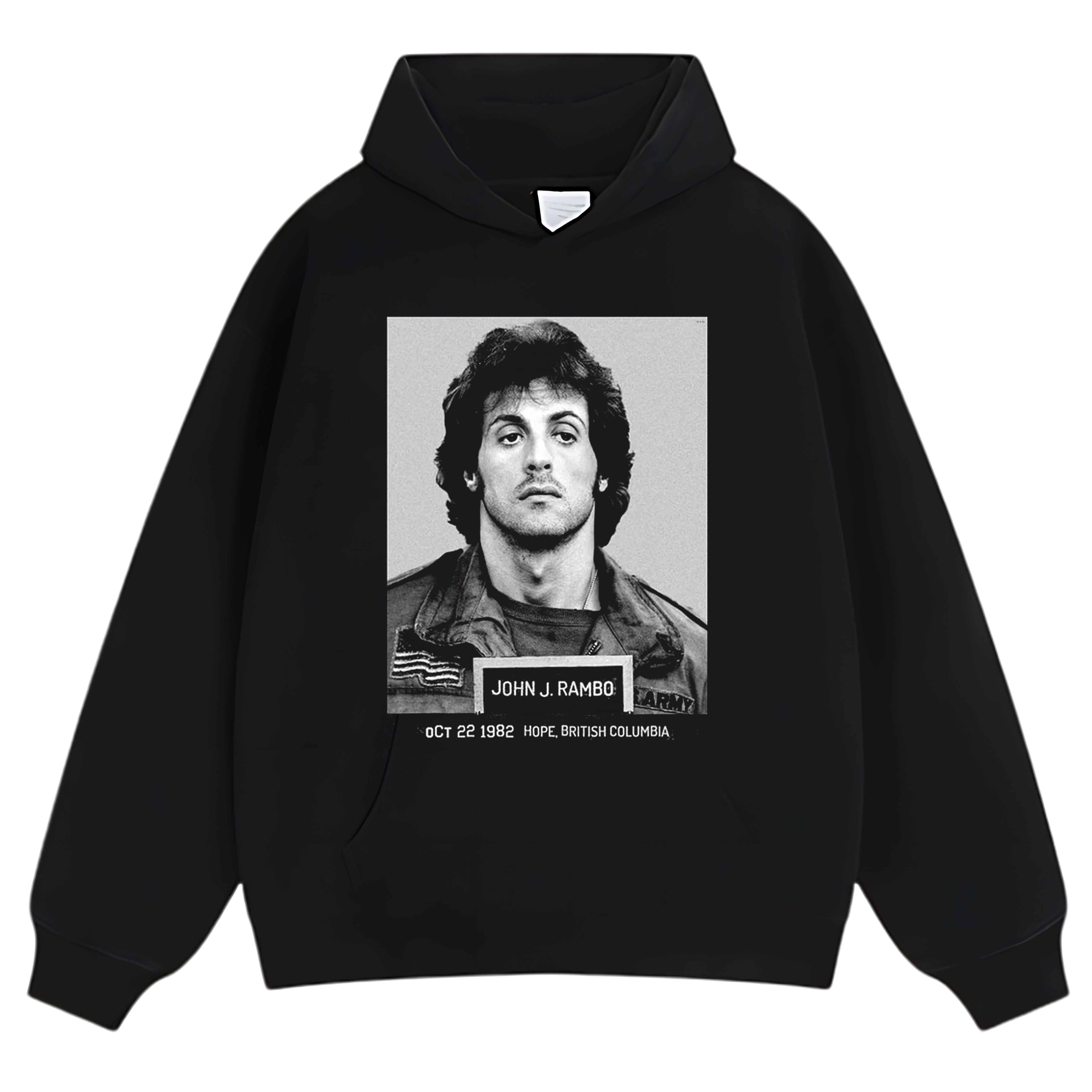 SYLVESTER STALLONE & FIRST BLOOD TEE & LS & HOODIE
