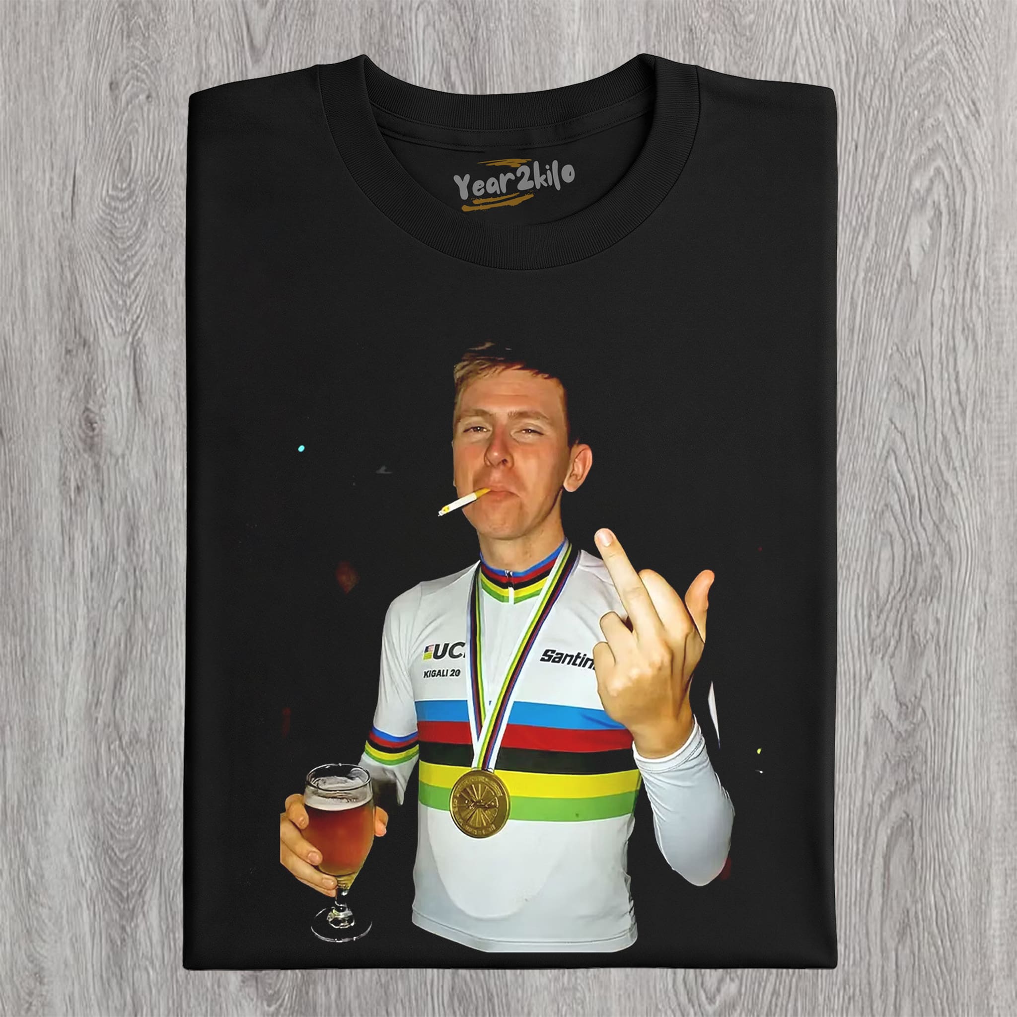 TADEJ POGAČAR 2026 VINTAGE CRYING TANK TOP & TEE & LONG SLEEVE & LAYERED LS & HOODIE