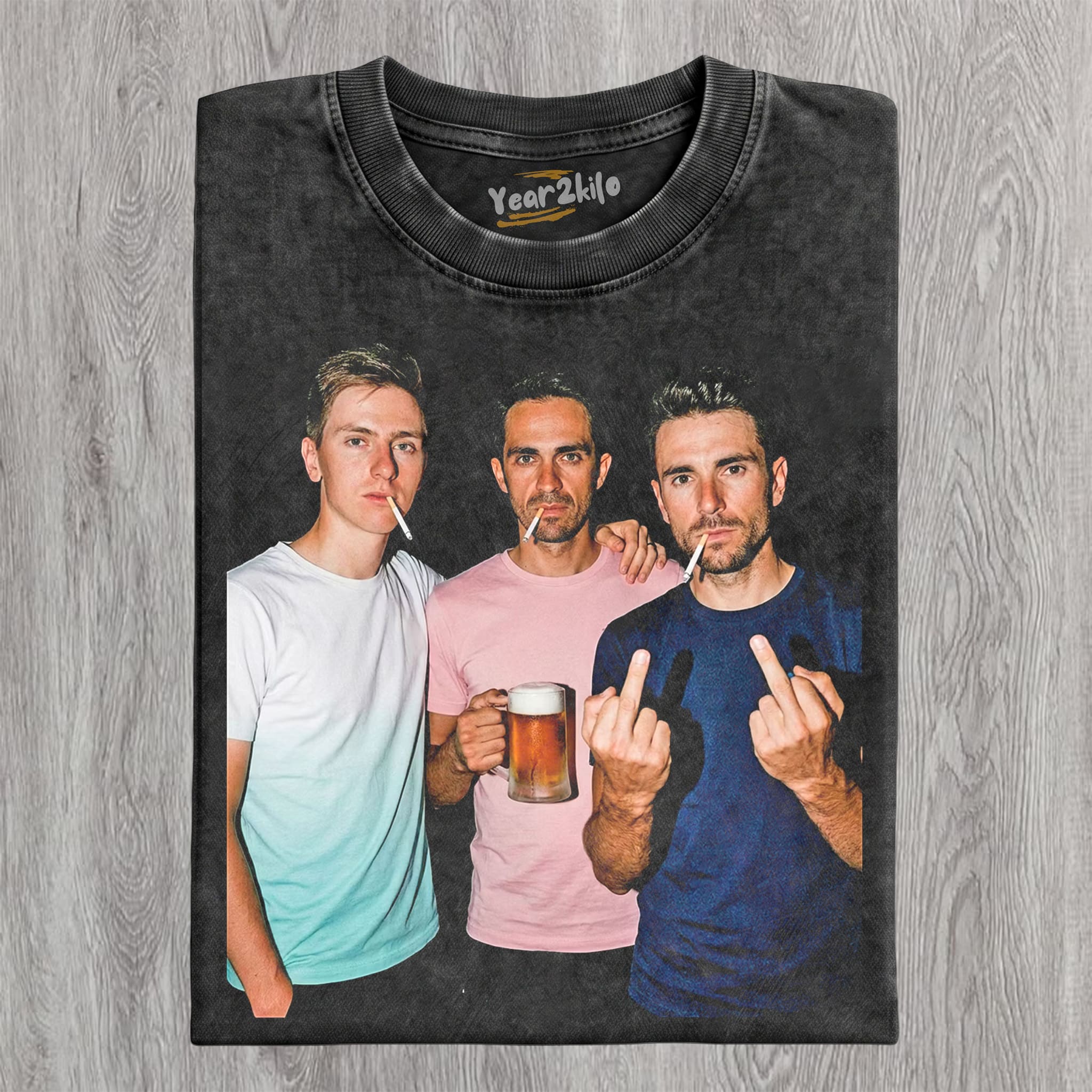 TADEJ POGAČAR & PRIMOŽ ROGLIČ & ALBERTO CONTADOR 2026 VINTAGE V2 TANK TOP & TEE & LONG SLEEVE & LAYERED LS & HOODIE