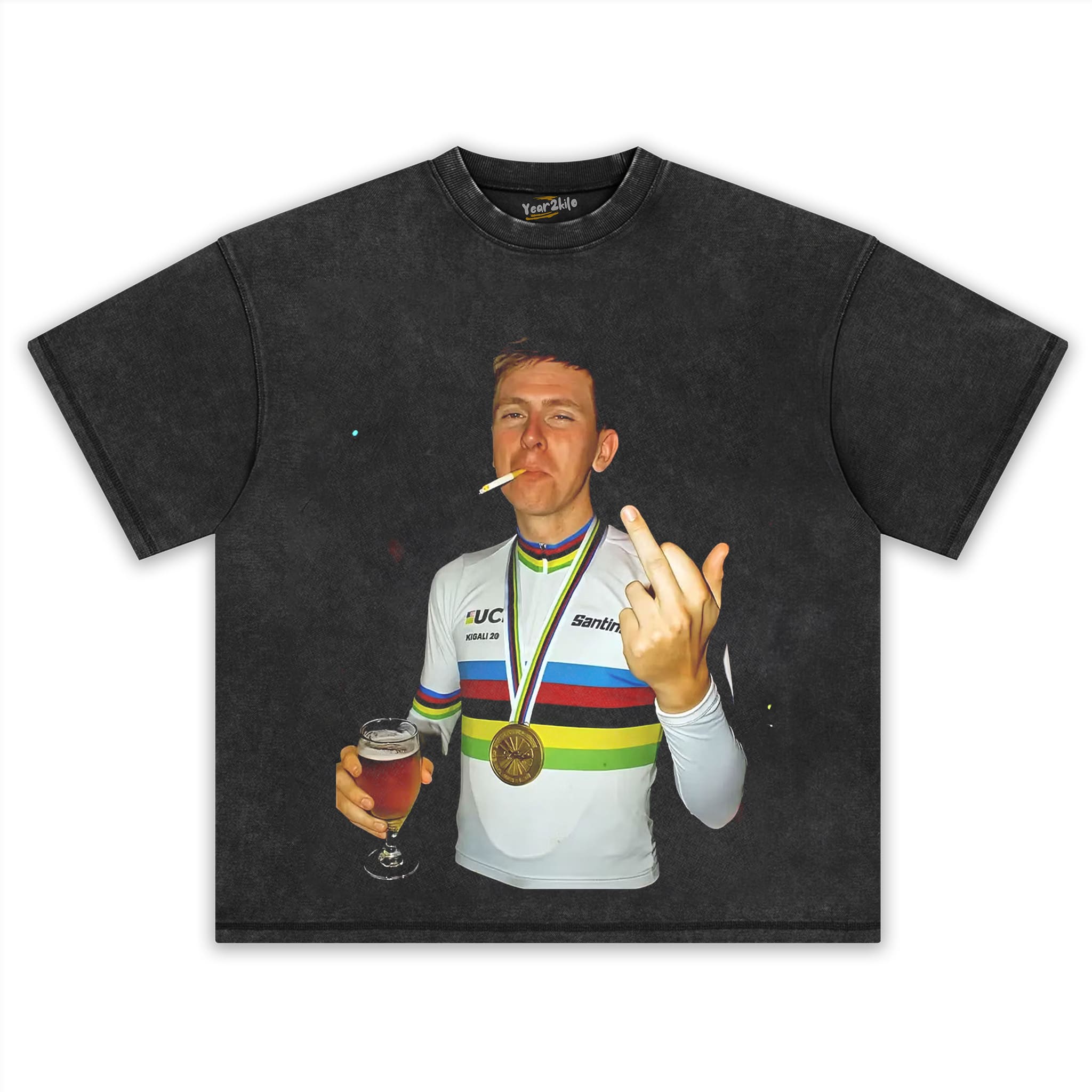 TADEJ POGAČAR 2026 VINTAGE CRYING TANK TOP & TEE & LONG SLEEVE & LAYERED LS & HOODIE