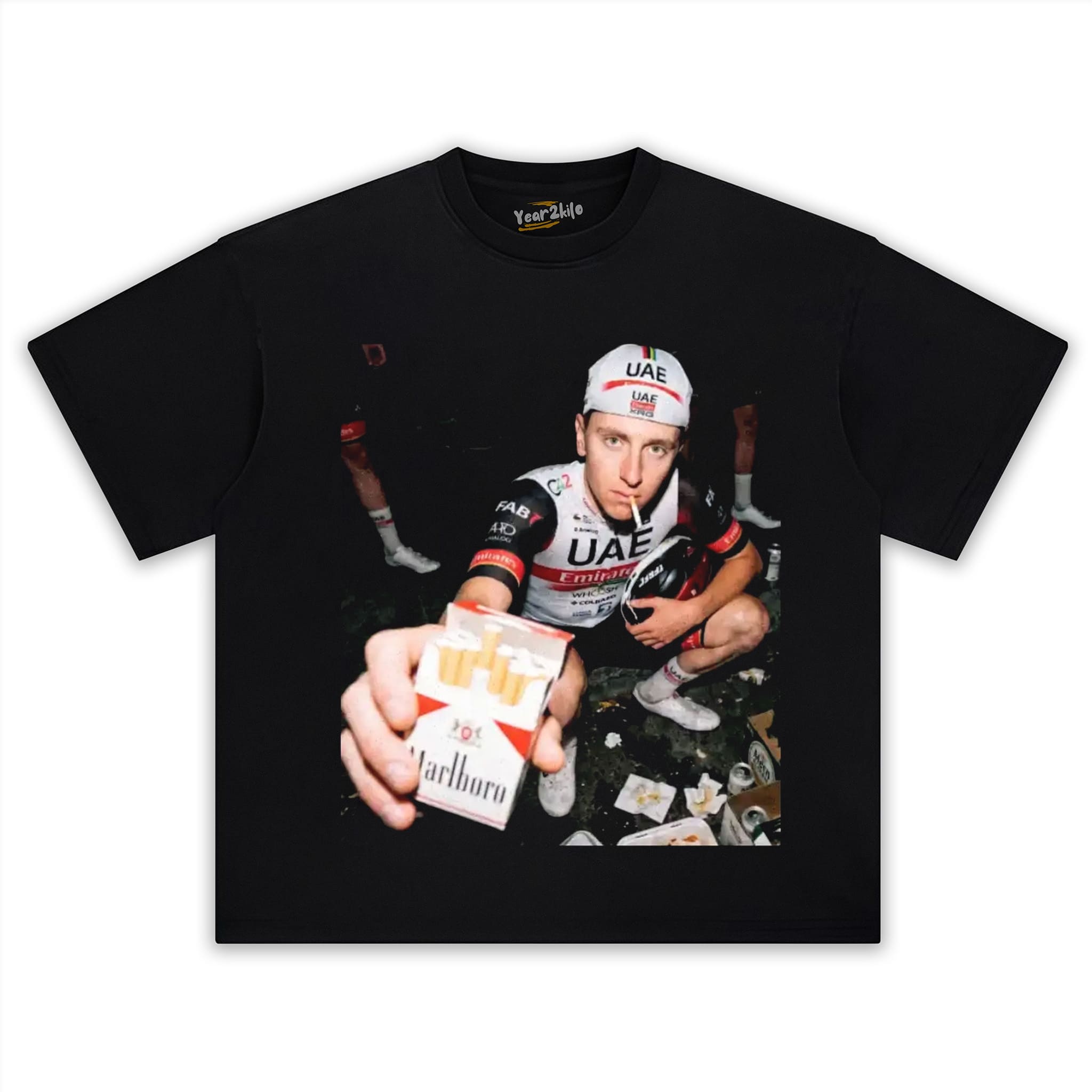 TADEJ POGAČAR 2026 VINTAGE CRYING V2 TANK TOP & TEE & LONG SLEEVE & LAYERED LS & HOODIE
