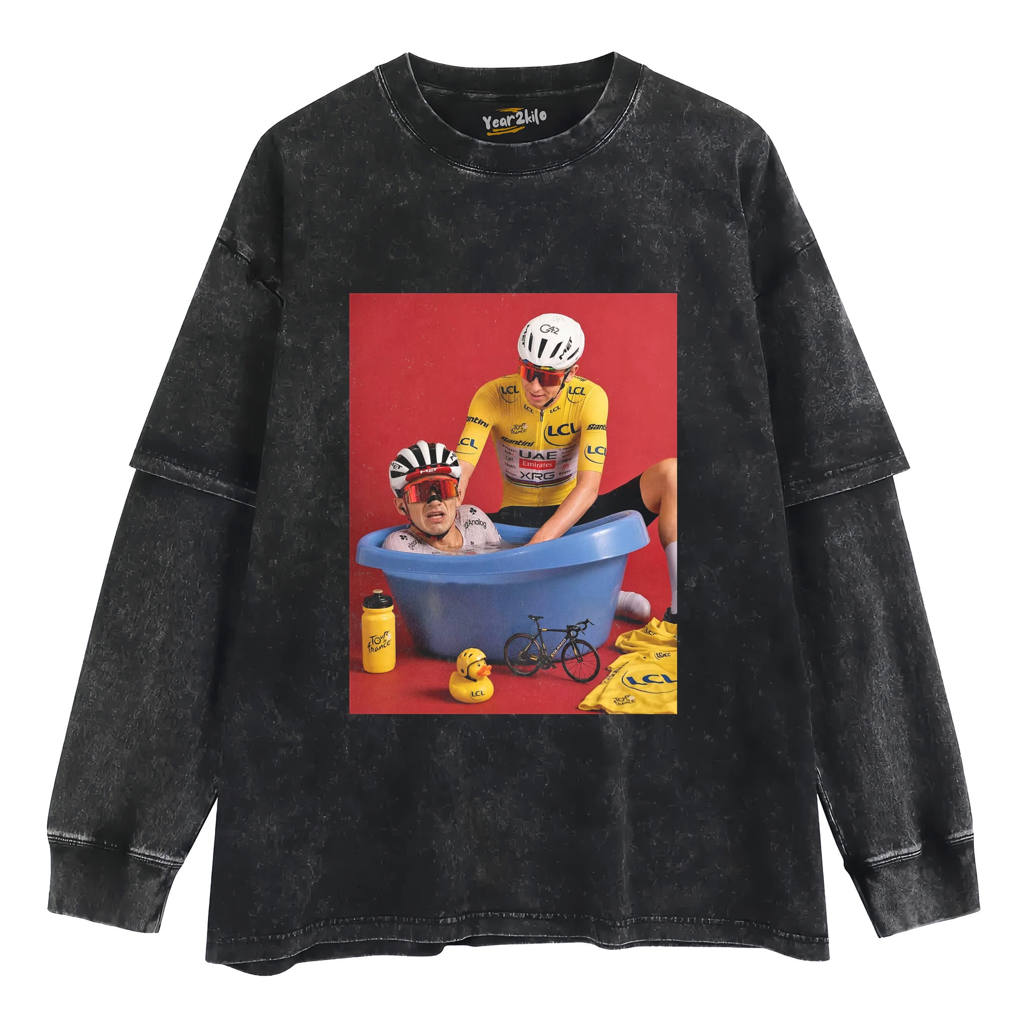TADEJ POGAČAR & ISAAC DEL TORO FUNNY 2026 TANK TOP & TEE & LONG SLEEVE & LAYERED LS & HOODIE
