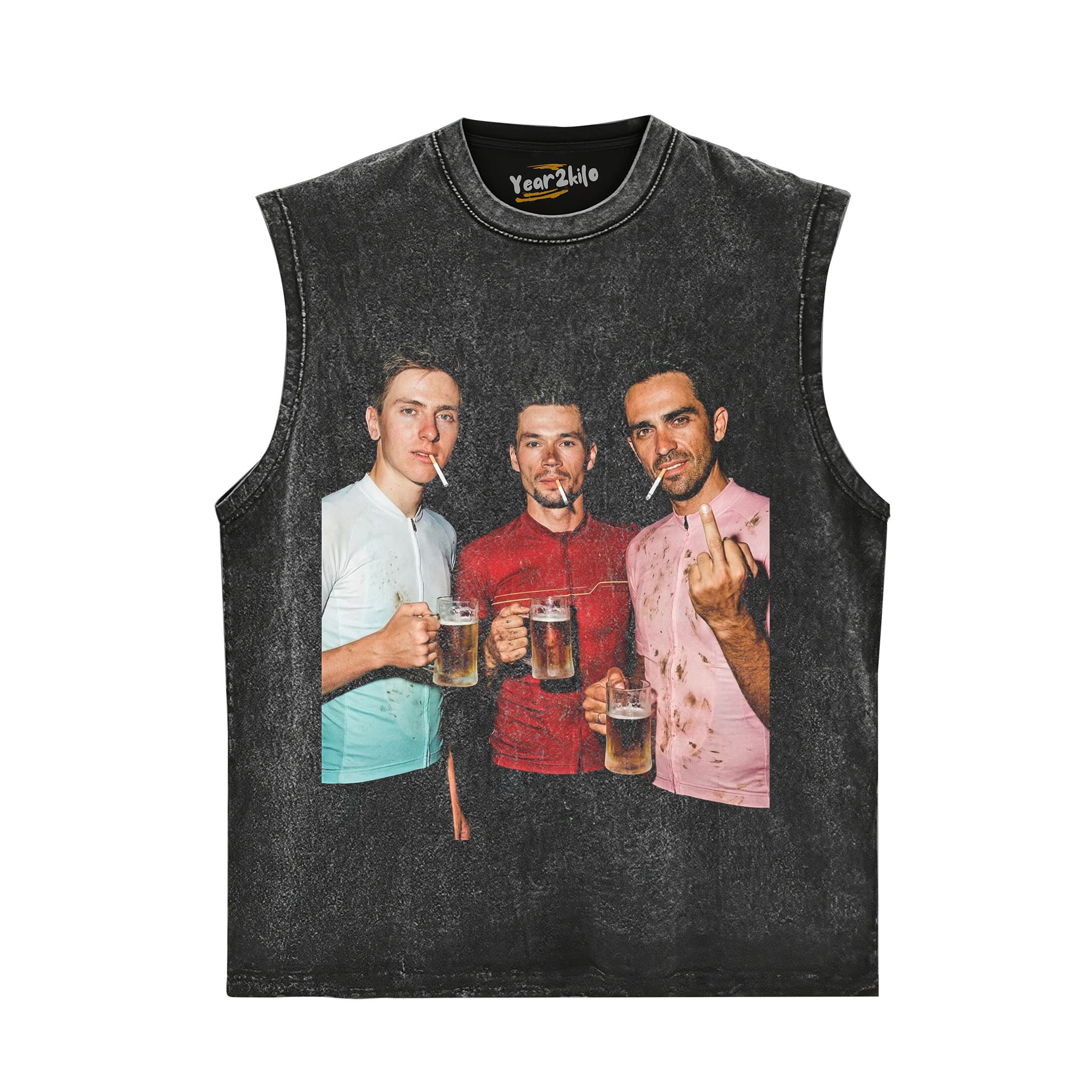 TADEJ POGAČAR & PRIMOŽ ROGLIČ & ALBERTO CONTADOR 2026 VINTAGE V1 TANK TOP & TEE & LONG SLEEVE & LAYERED LS & HOODIE