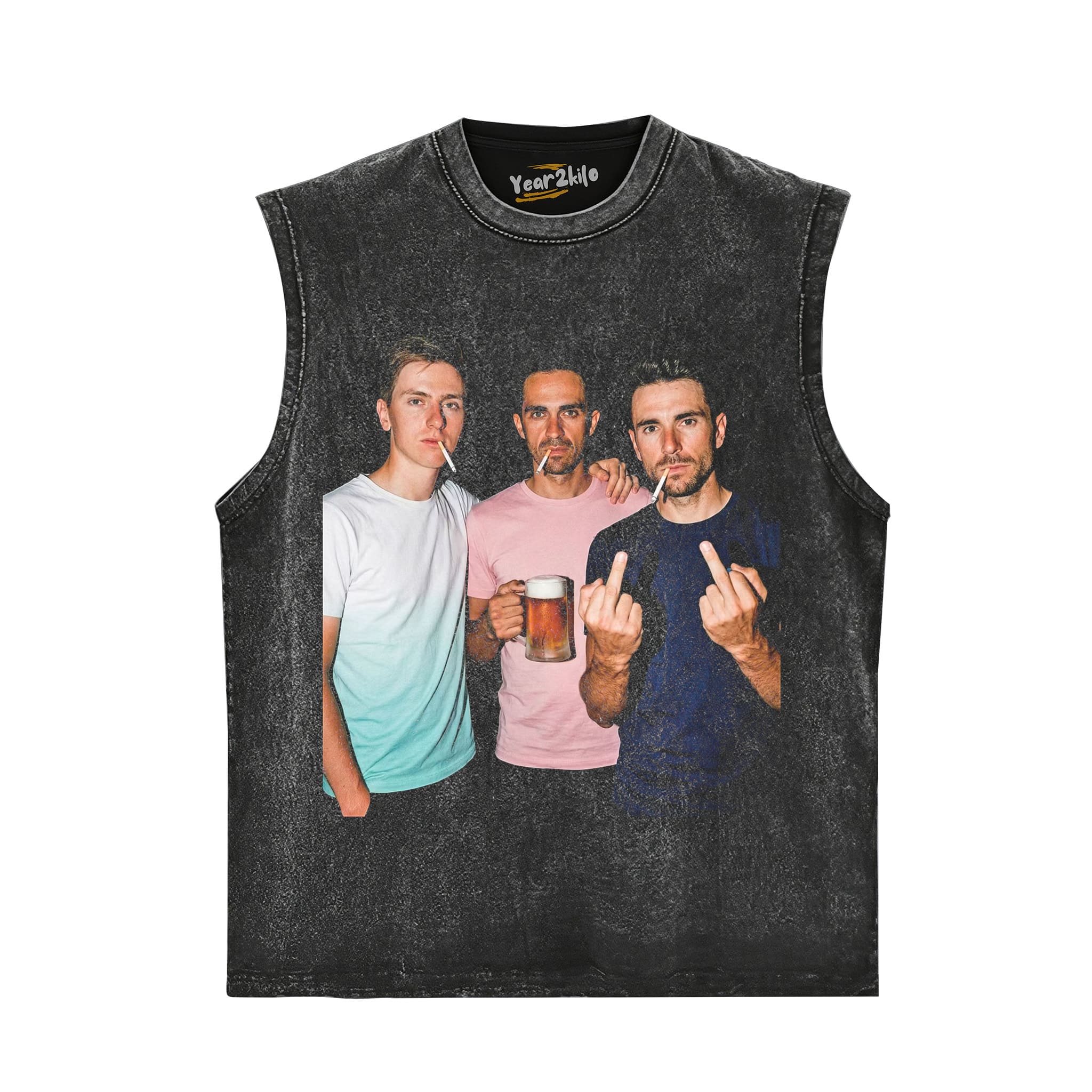 TADEJ POGAČAR & PRIMOŽ ROGLIČ & ALBERTO CONTADOR 2026 VINTAGE V2 TANK TOP & TEE & LONG SLEEVE & LAYERED LS & HOODIE