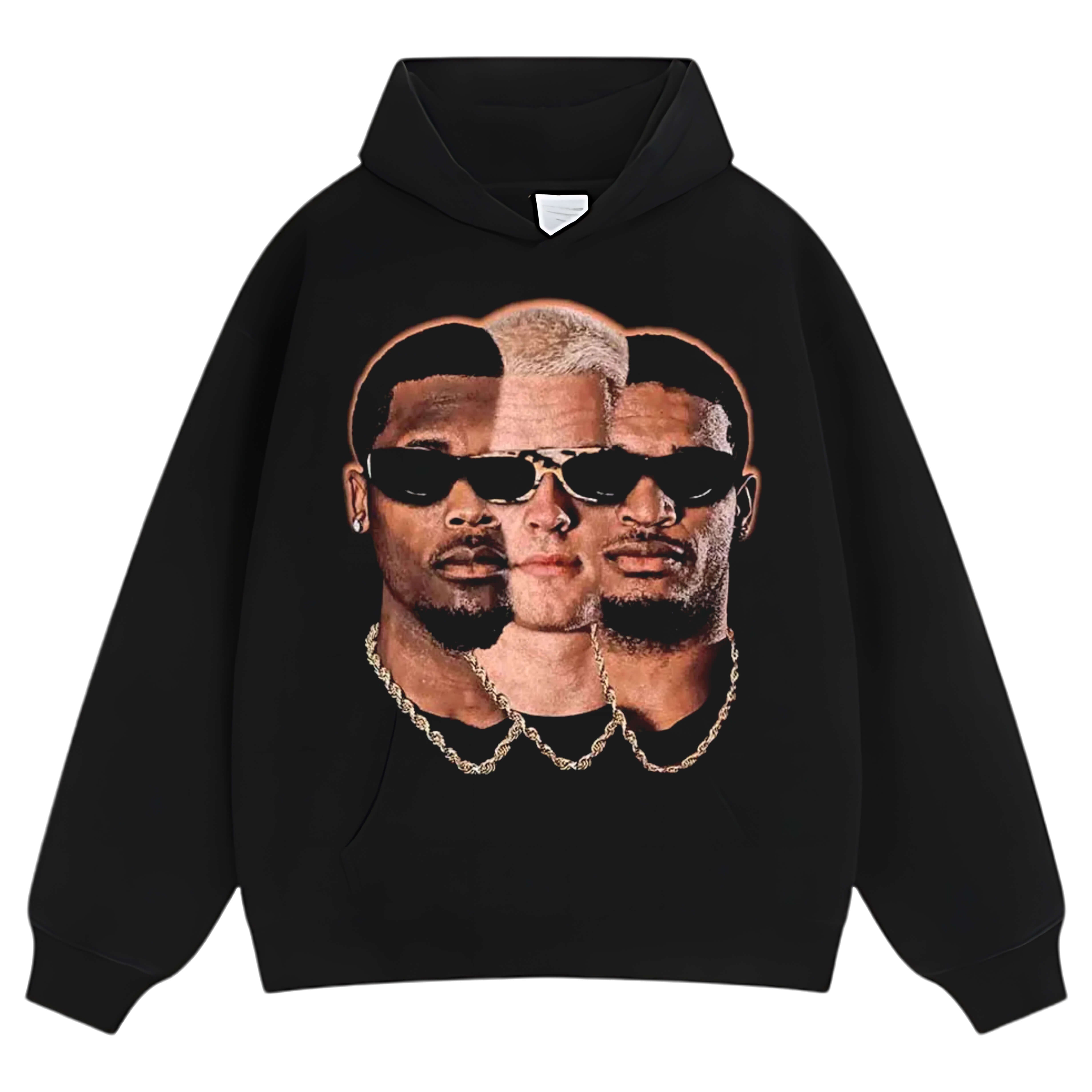 TEE HIGGIN-JOE BURROW-JA’MARR CHASE BENGALS TEE & LS & HOODIE
