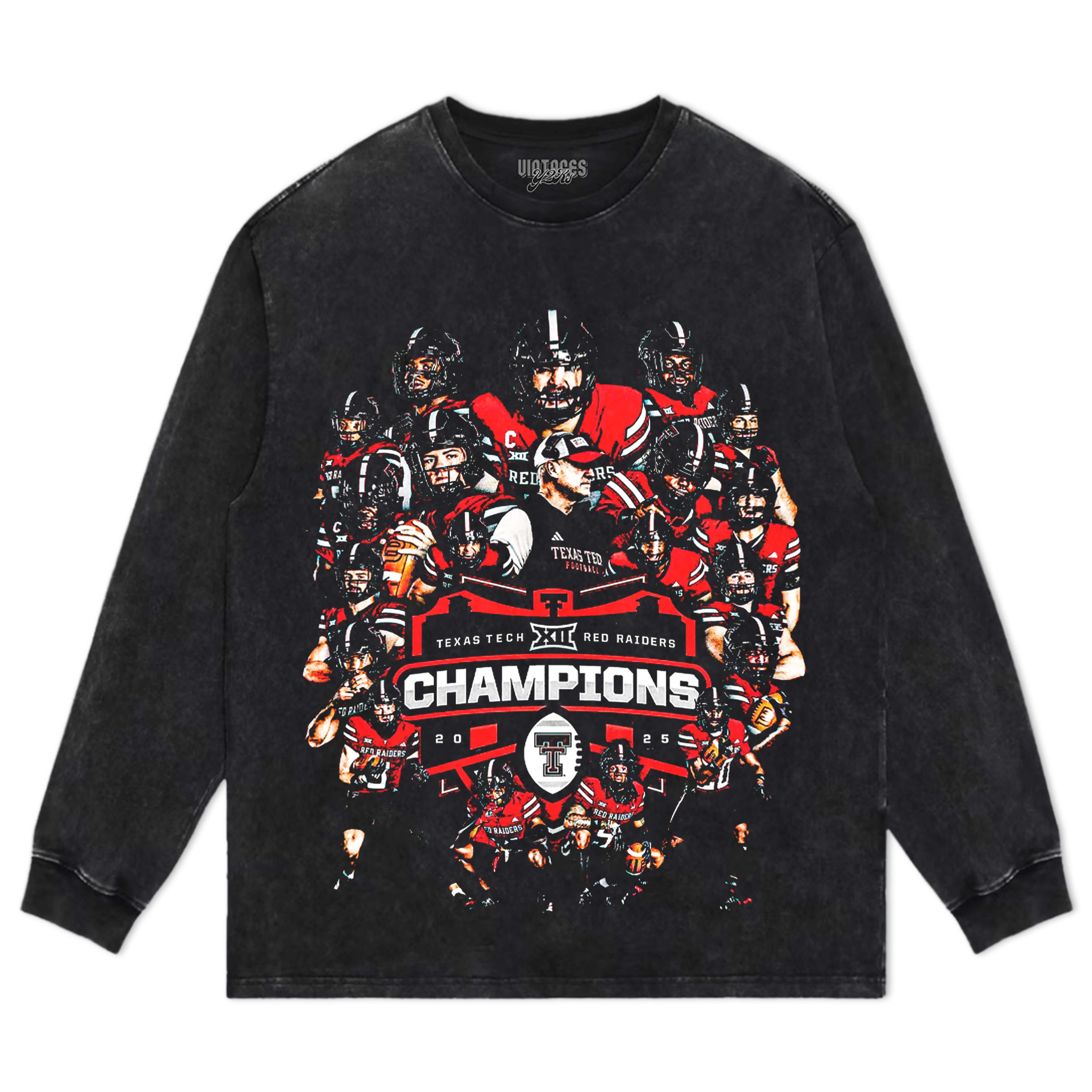 TEXAS TECH & BIG 12 CHAMPS TEE & LS & HOODIE