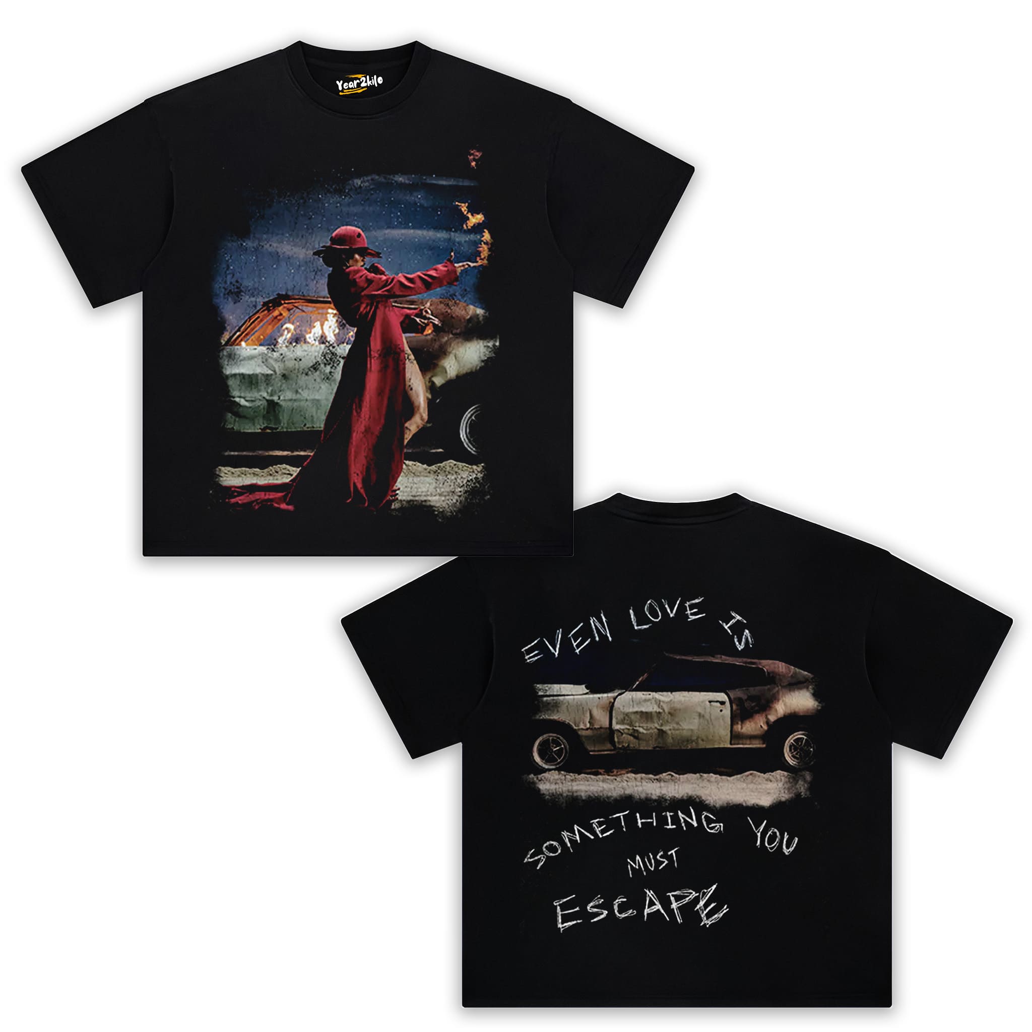TEYANA TAYLOR - FIRE GIRL V2 TANK TOP & TEE