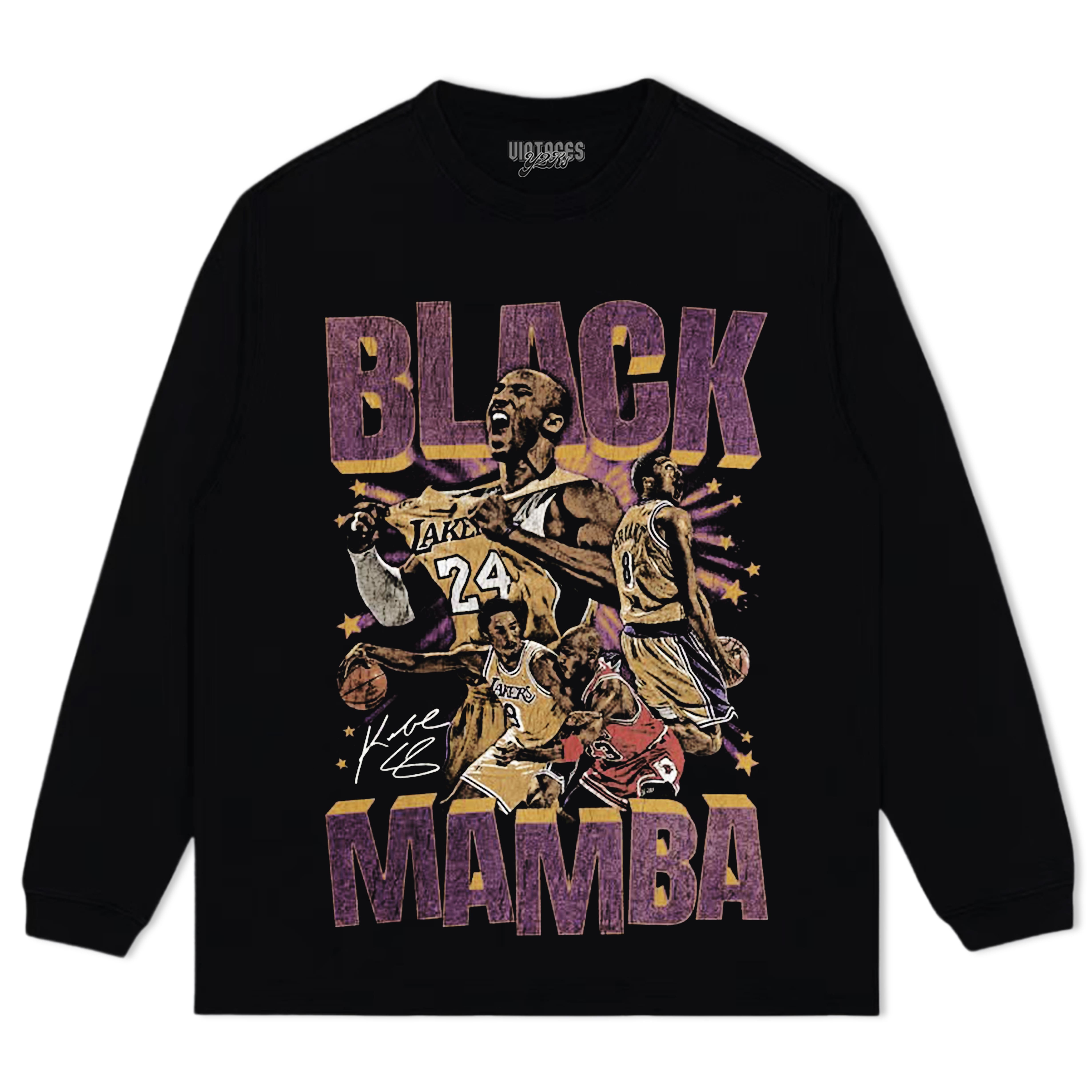 THE BLACK MAMBA (KOBE BRYANT) TEE & LS & HOODIE