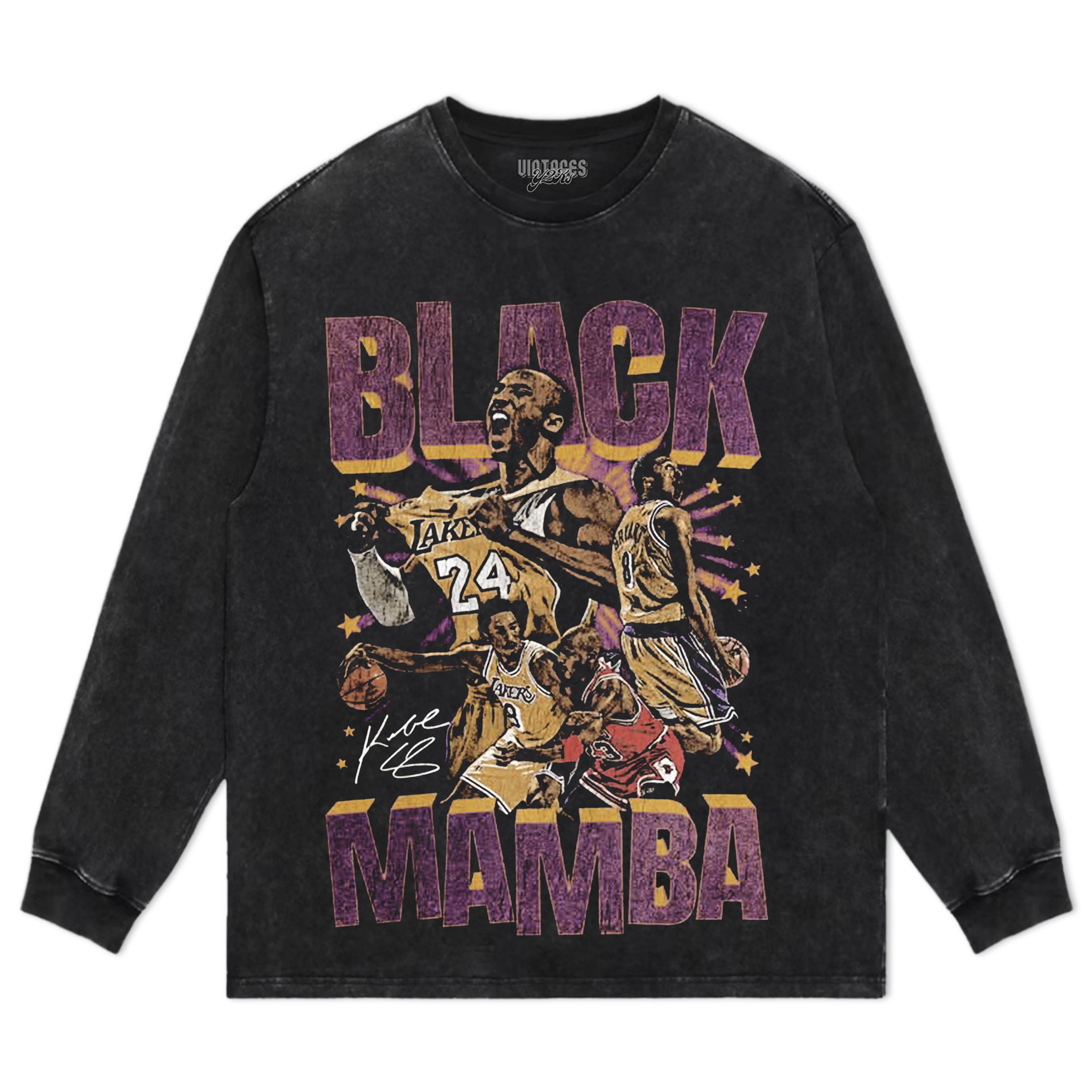THE BLACK MAMBA (KOBE BRYANT) TEE & LS & HOODIE
