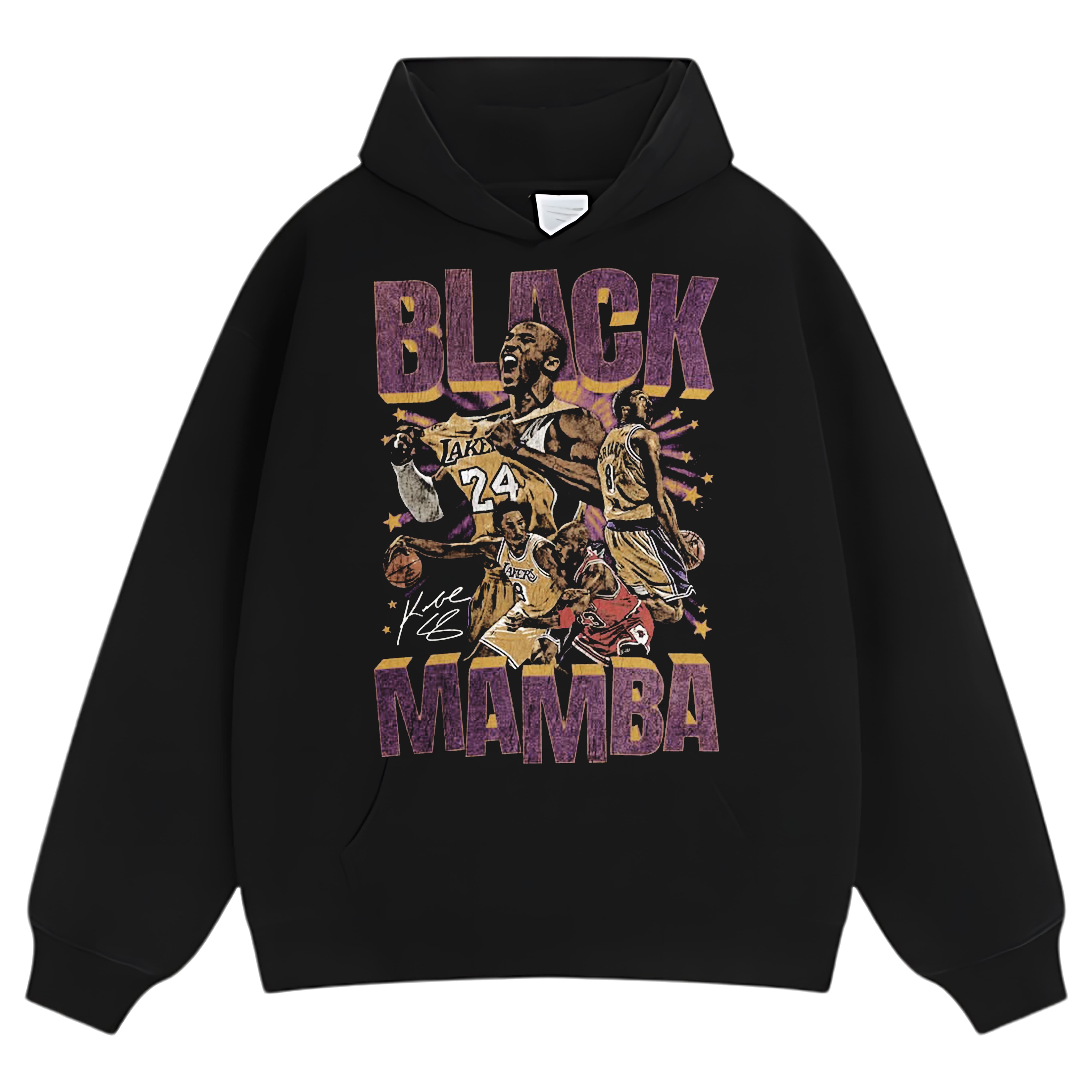 THE BLACK MAMBA (KOBE BRYANT) TEE & LS & HOODIE