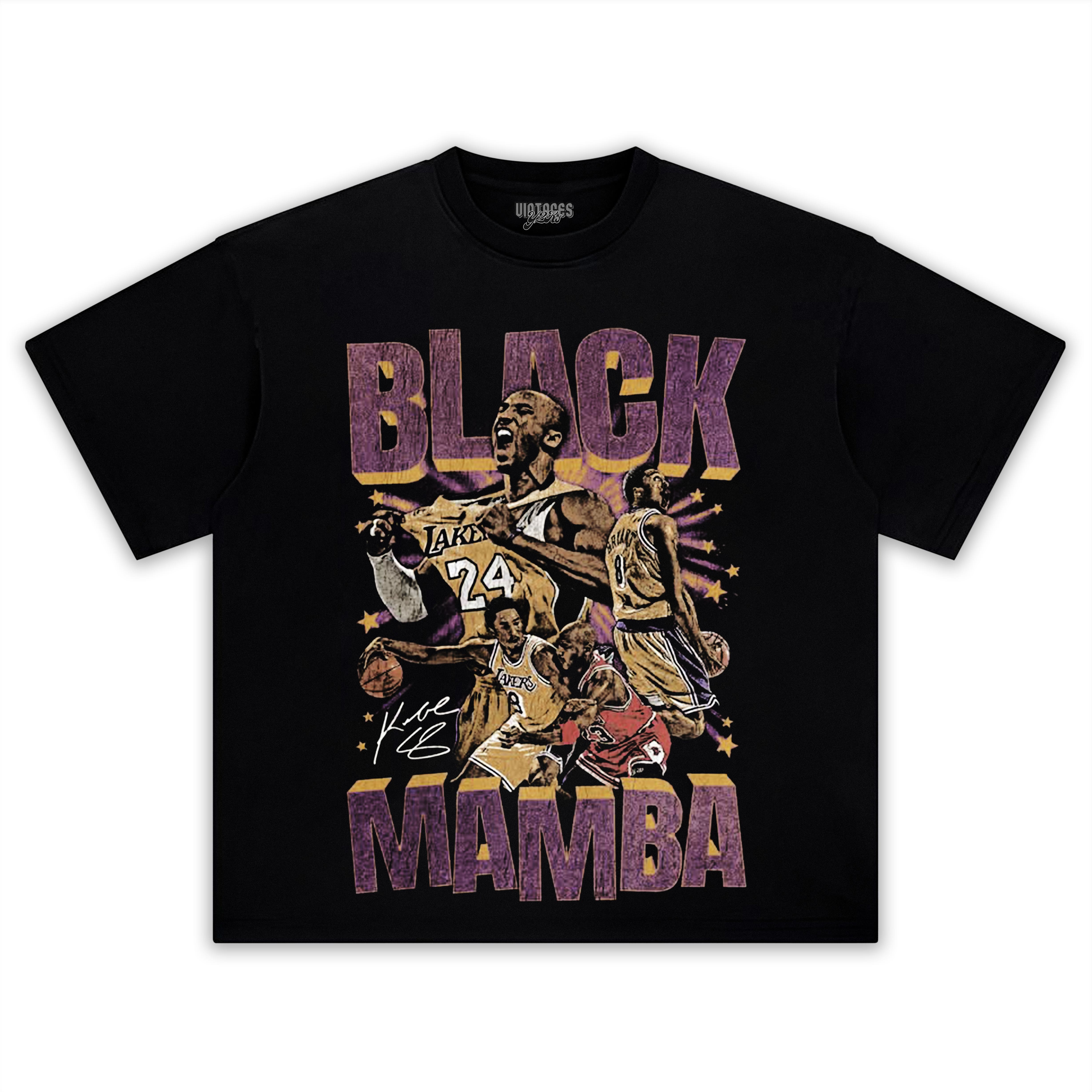 THE BLACK MAMBA (KOBE BRYANT) TEE & LS & HOODIE