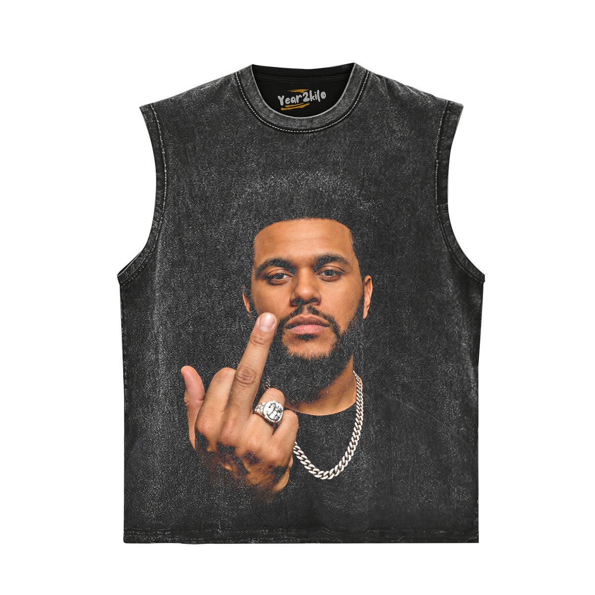 THE WEEKND - MIDDLE FINGER TANK TOP & TEE & LONG SLEEVE & LAYERED LS & HOODIE