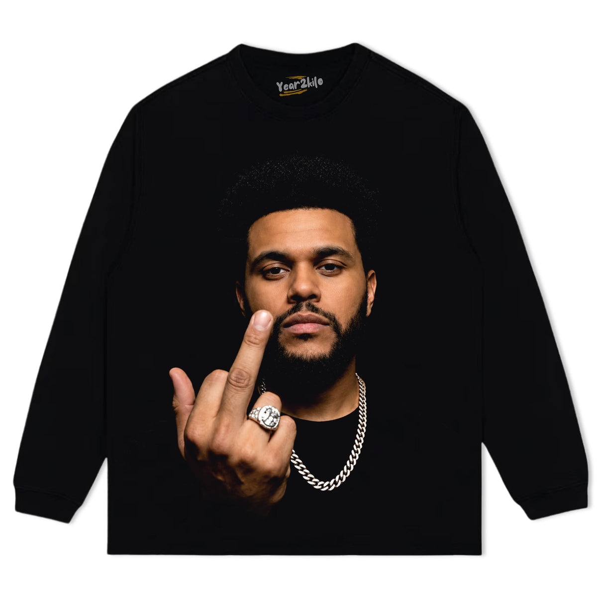 THE WEEKND - MIDDLE FINGER TANK TOP & TEE & LONG SLEEVE & LAYERED LS & HOODIE
