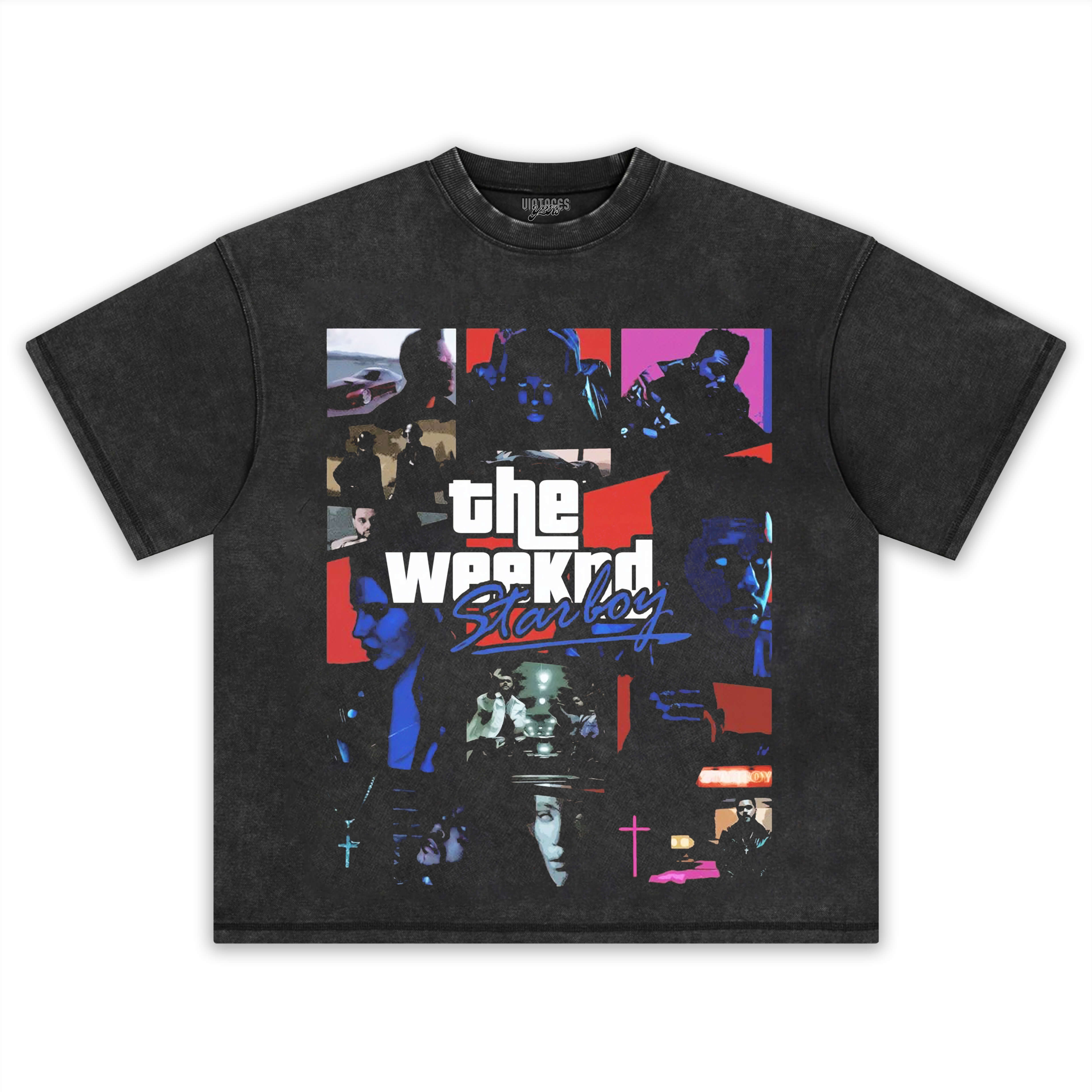 THE WEEKND & GRAND THEFT AUTO STYLE TEE & LS & HOODIE