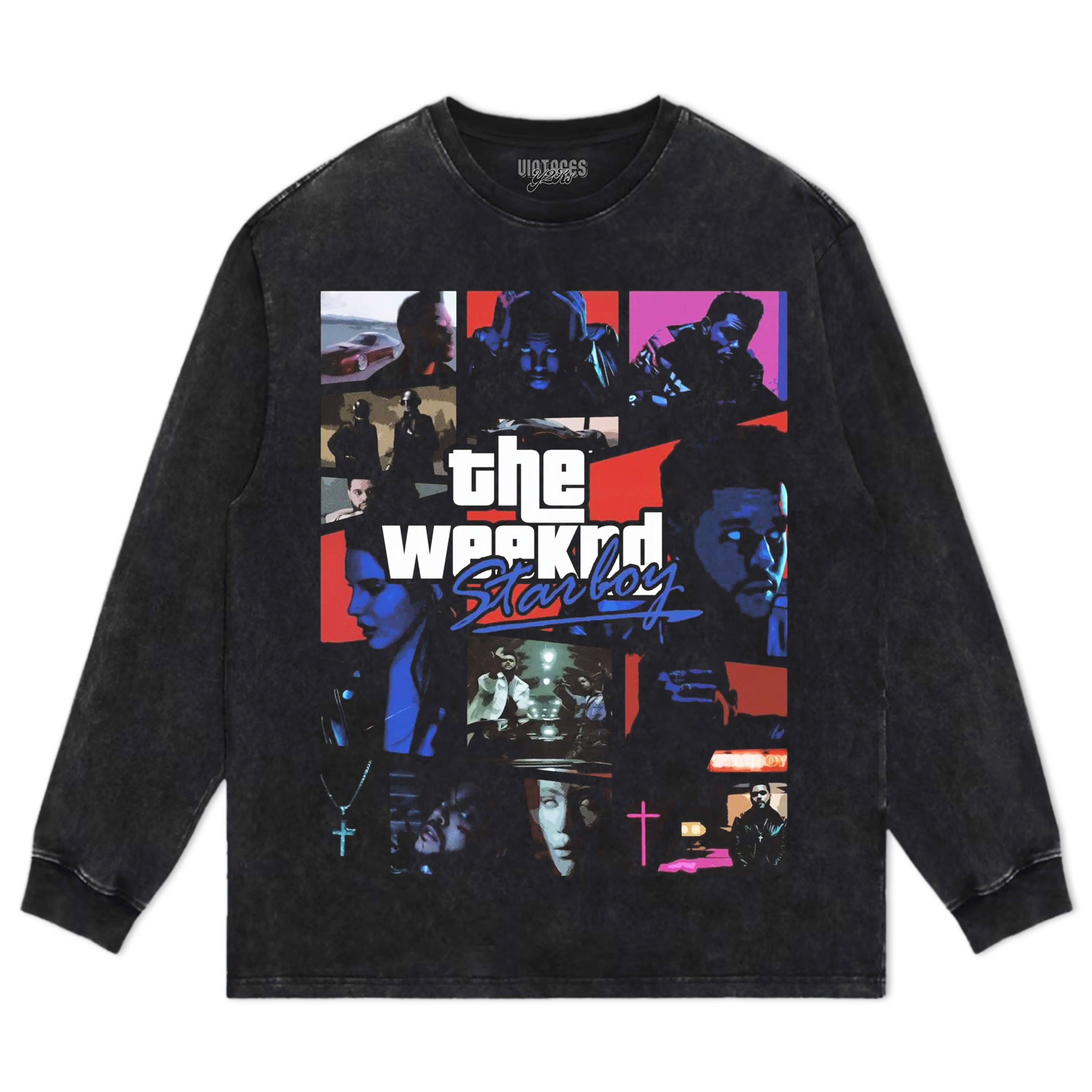 THE WEEKND & GRAND THEFT AUTO STYLE TEE & LS & HOODIE