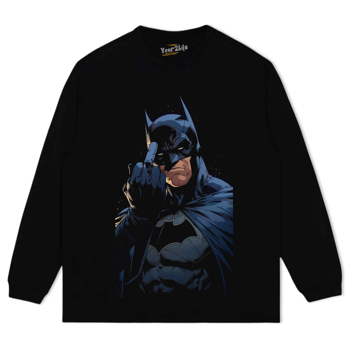 THE BADMAN - MIDDLE FINGER TANK TOP & TEE & LONG SLEEVE & LAYERED LS & HOODIE