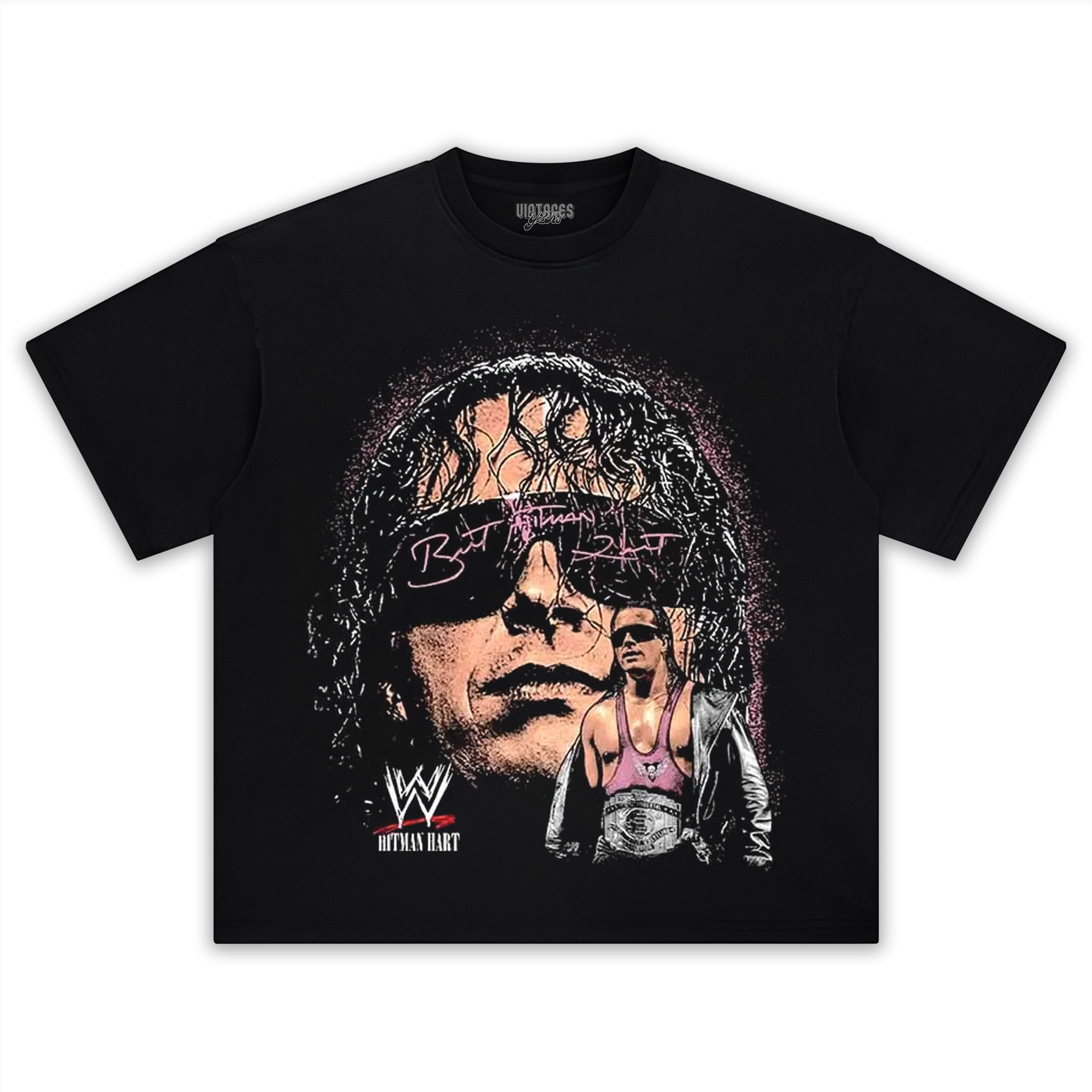 THE HITMAN BRET HART TEE