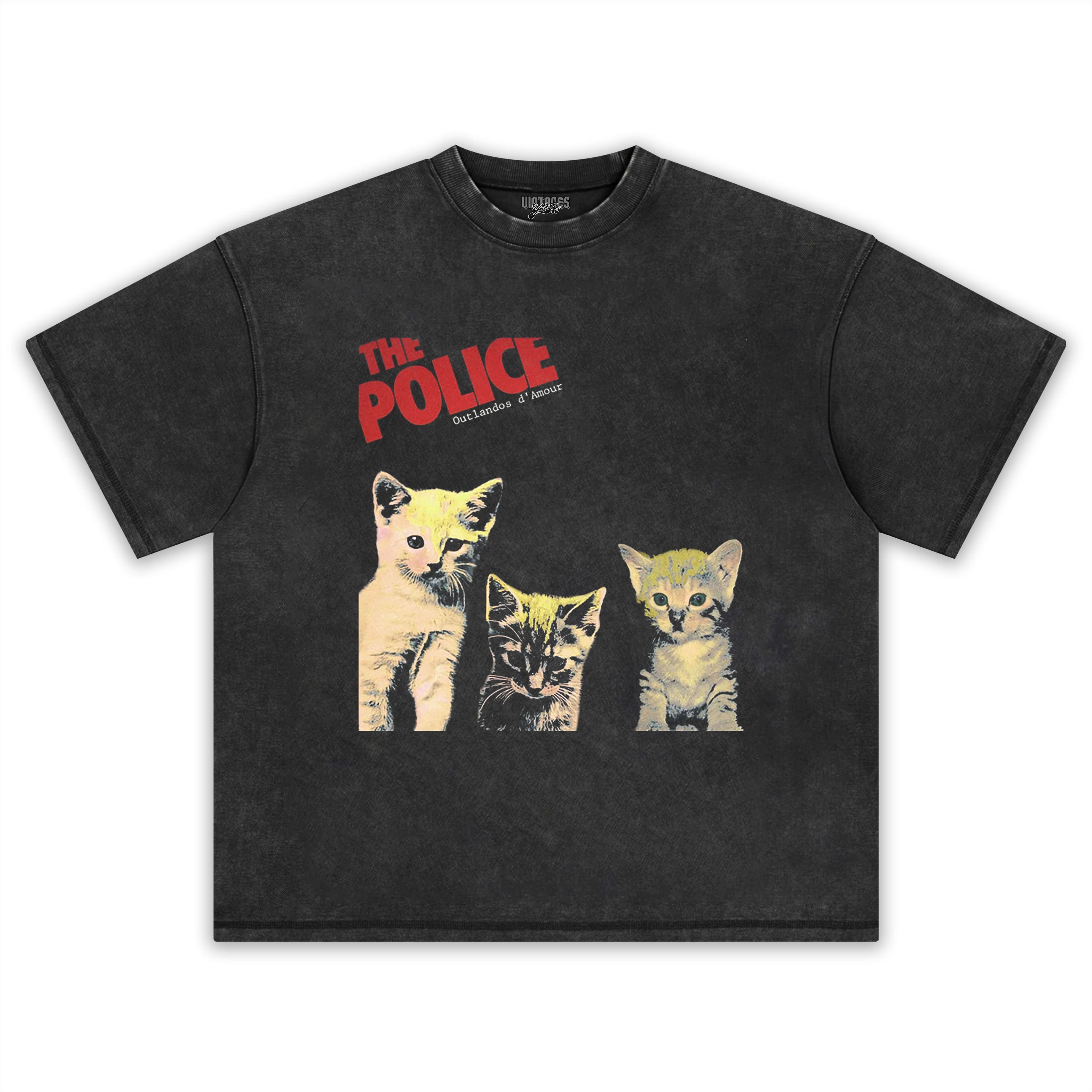 THE POLICE CAT TEE
