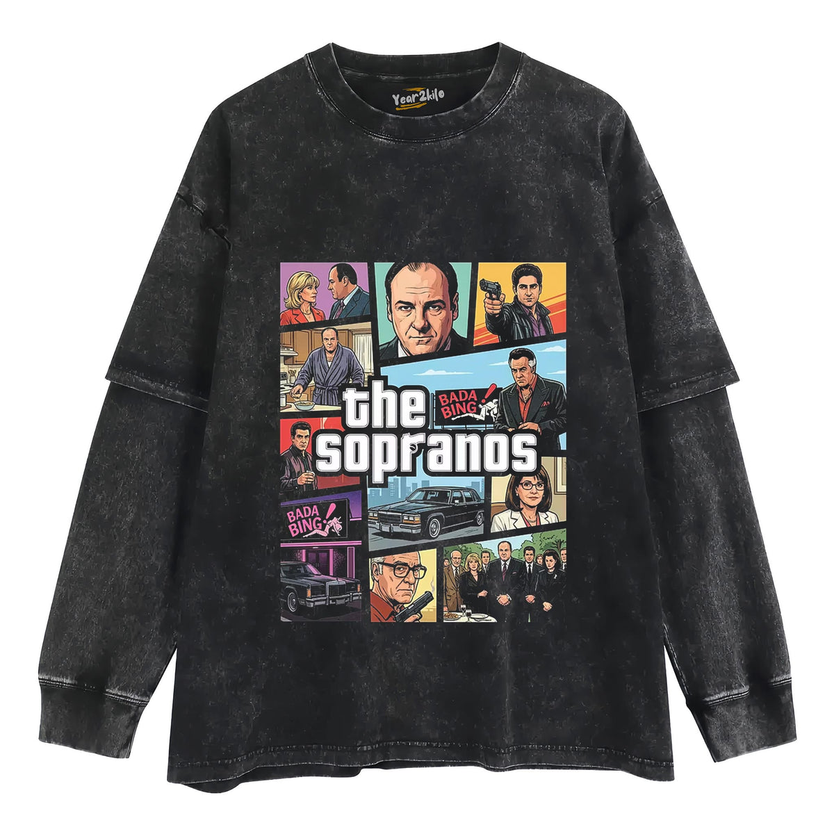 THE SOPRANOS TANK TOP & TEE & LONG SLEEVE & LAYERED LS & HOODIE