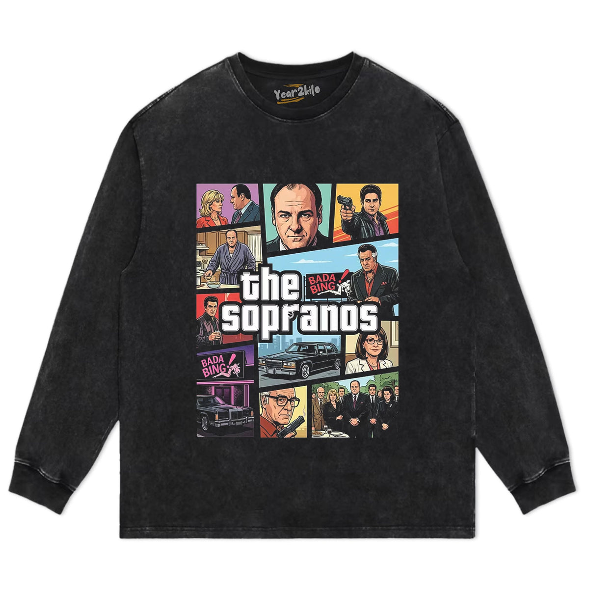THE SOPRANOS TANK TOP & TEE & LONG SLEEVE & LAYERED LS & HOODIE
