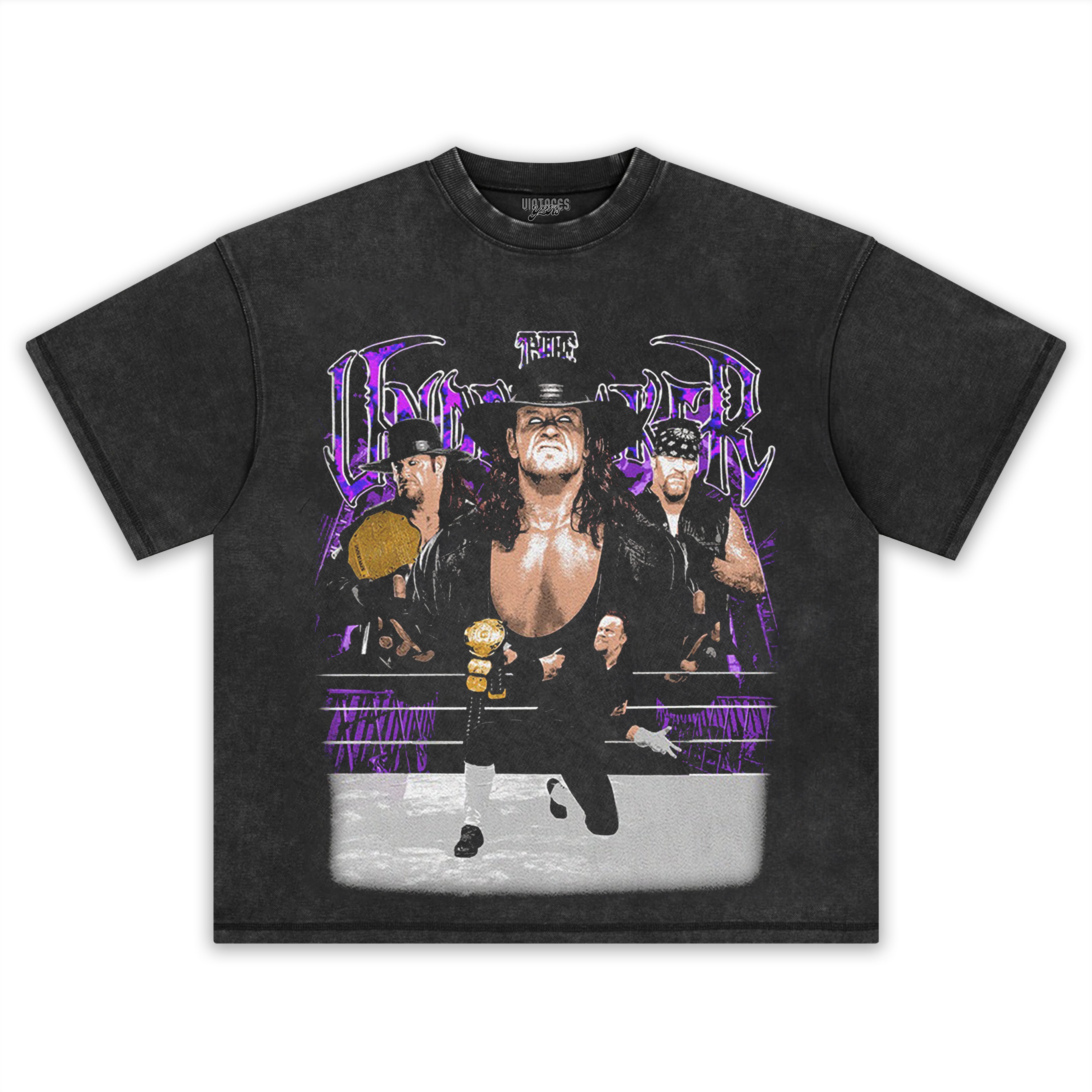 THE UNDERTAKER VINTAGE STYLE TEE & LS & HOODIE