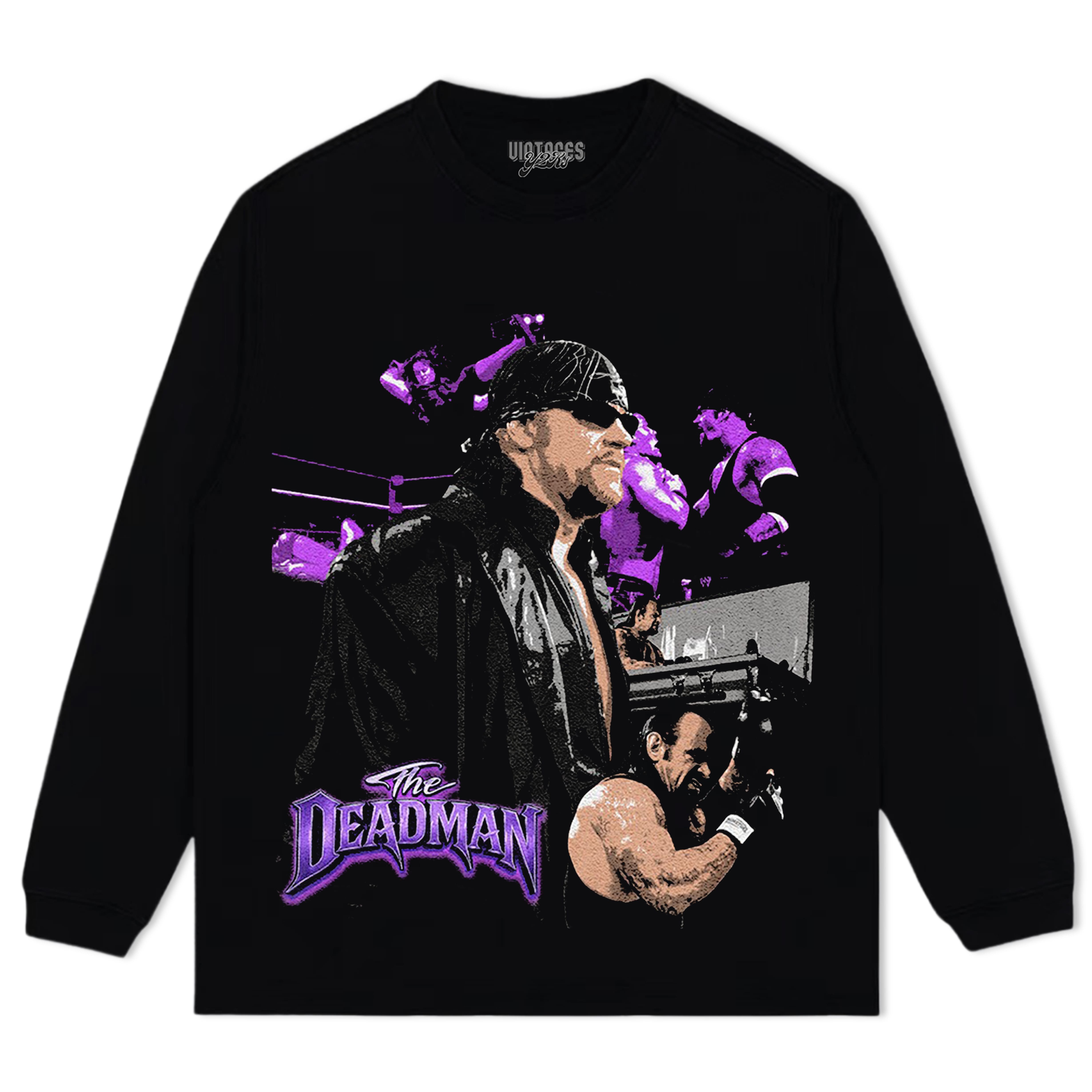 THE UNDERTAKER VINTAGE STYLE V2 TEE & LS & HOODIE