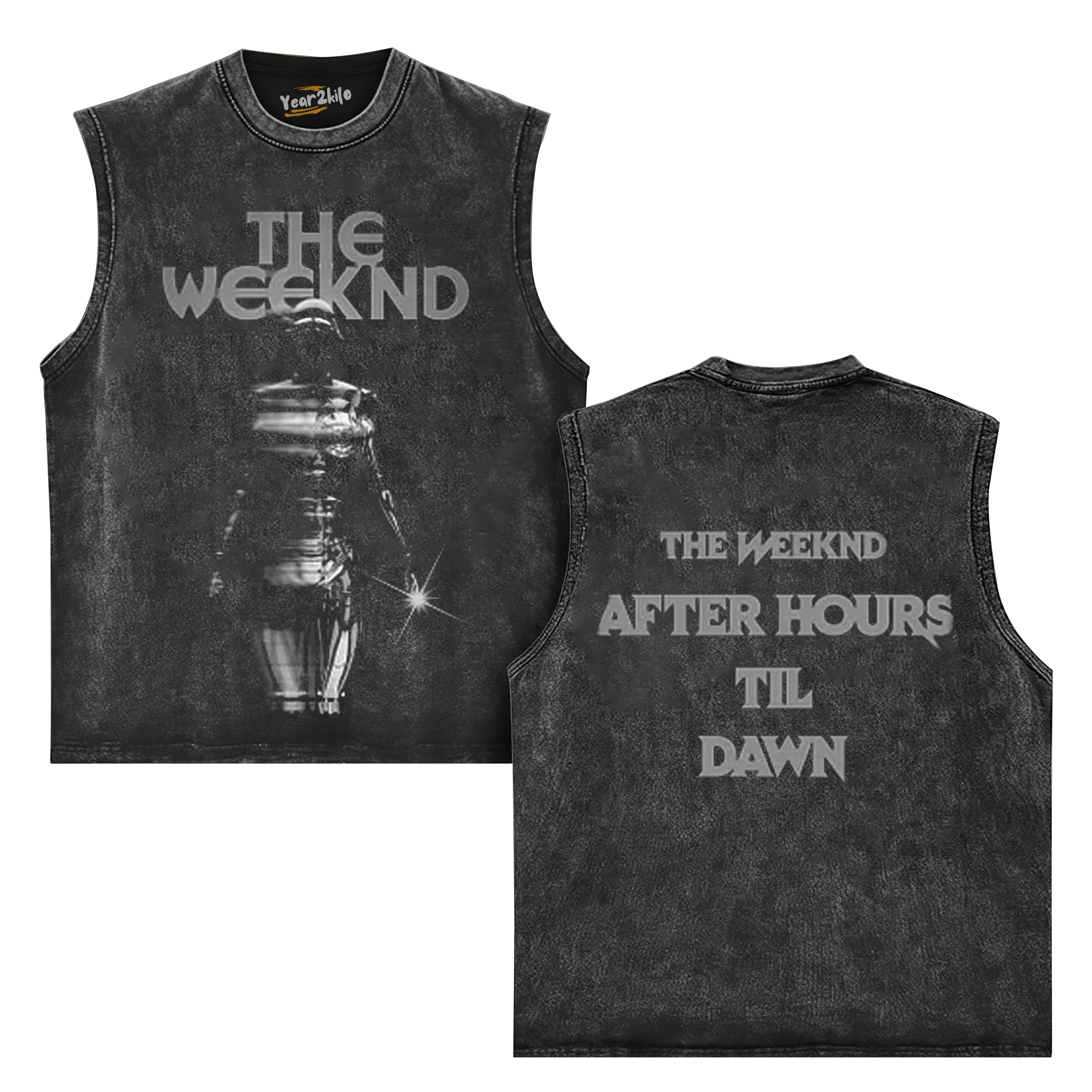 THE WEEKND 2026 TOUR TANK TOP & TEE & LONG SLEEVE & LAYERED LS & HOODIE